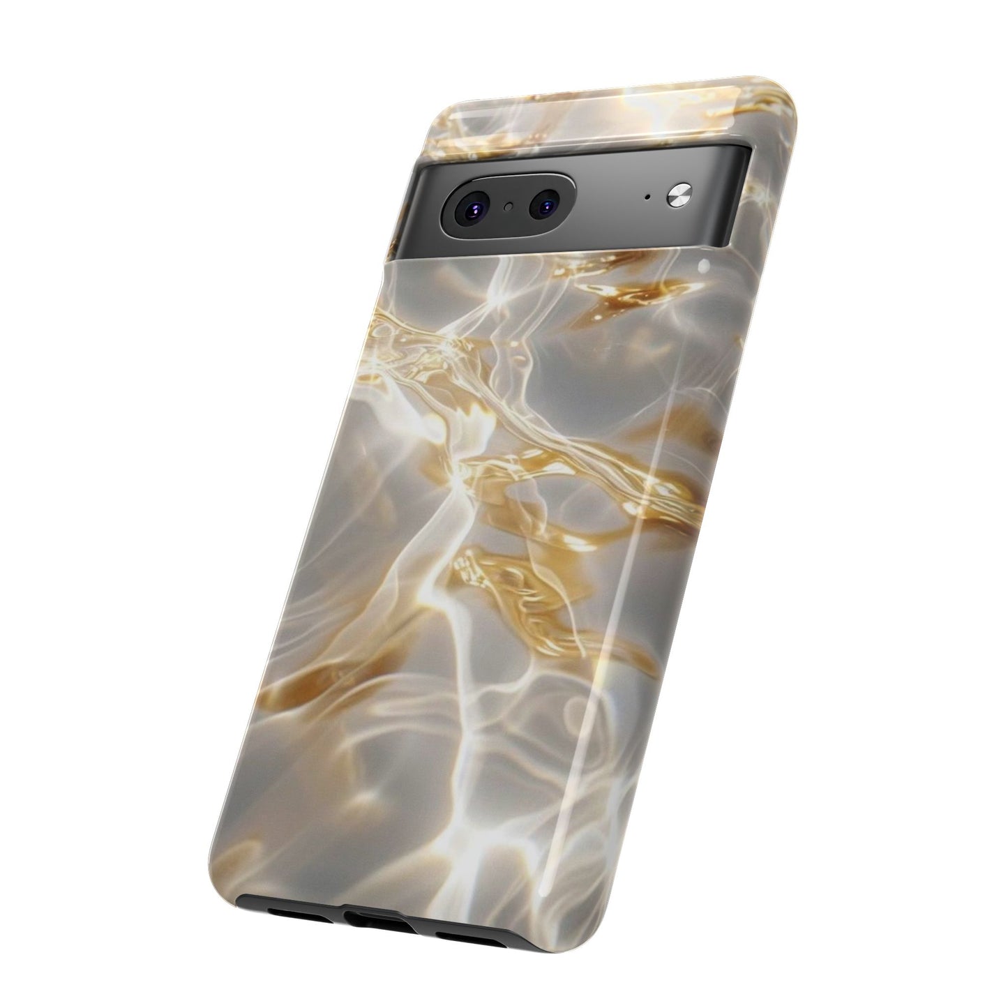 Golden Wave iPhone Case