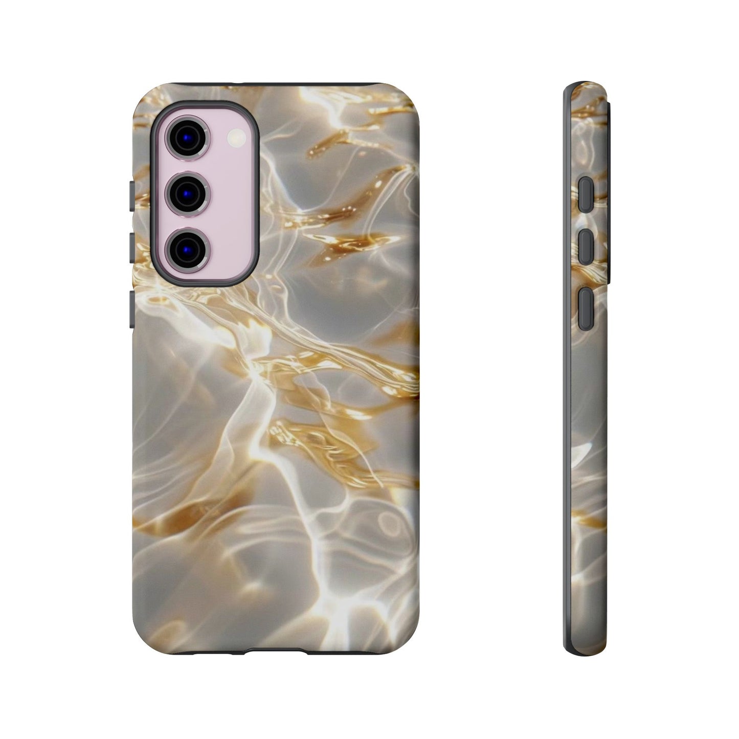 Golden Wave iPhone Case