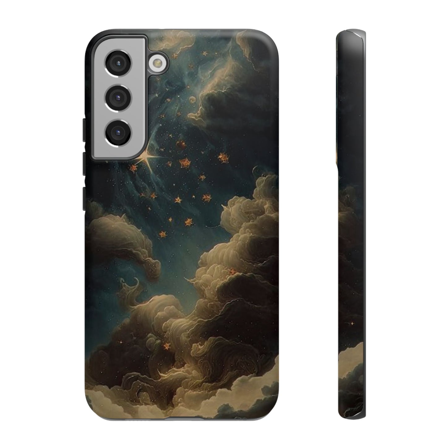 Cloudy Stars iPhone Case