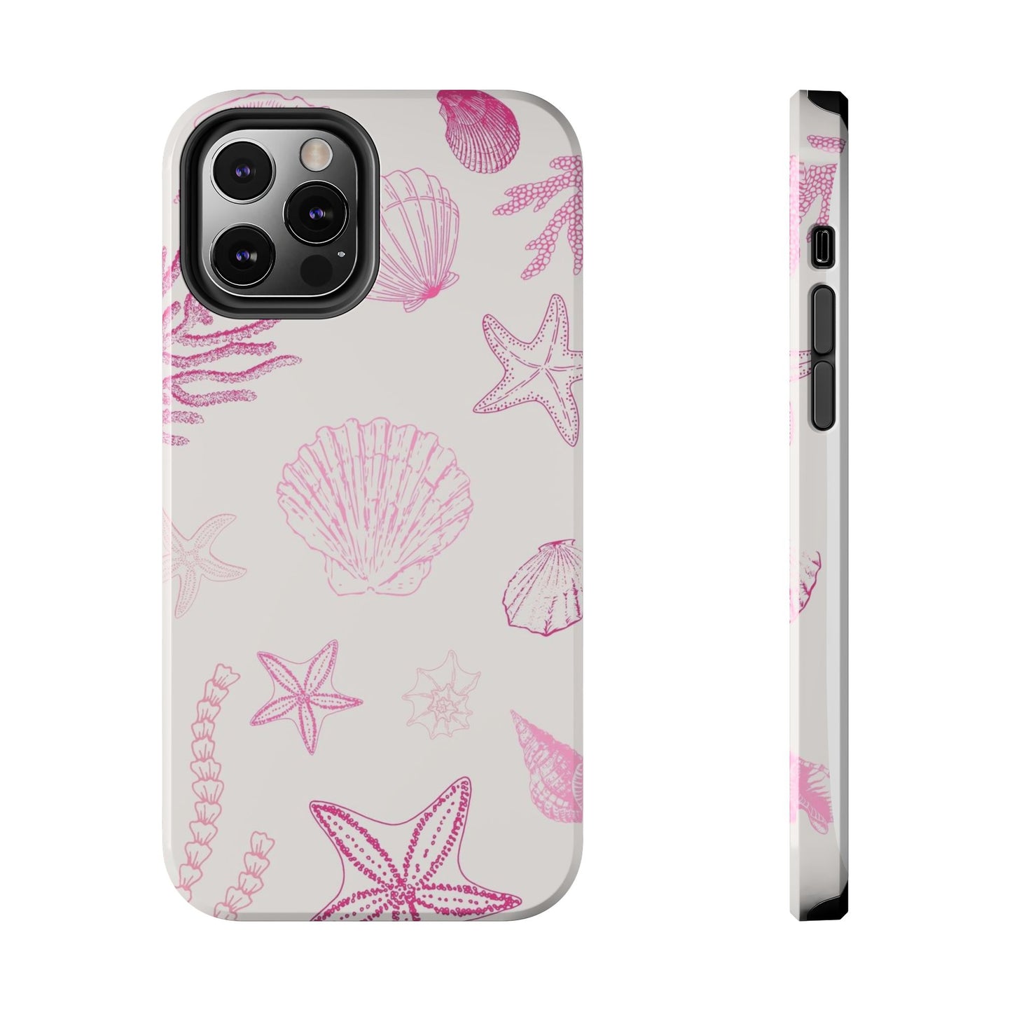 Pink Coastal Summer iPhone Case