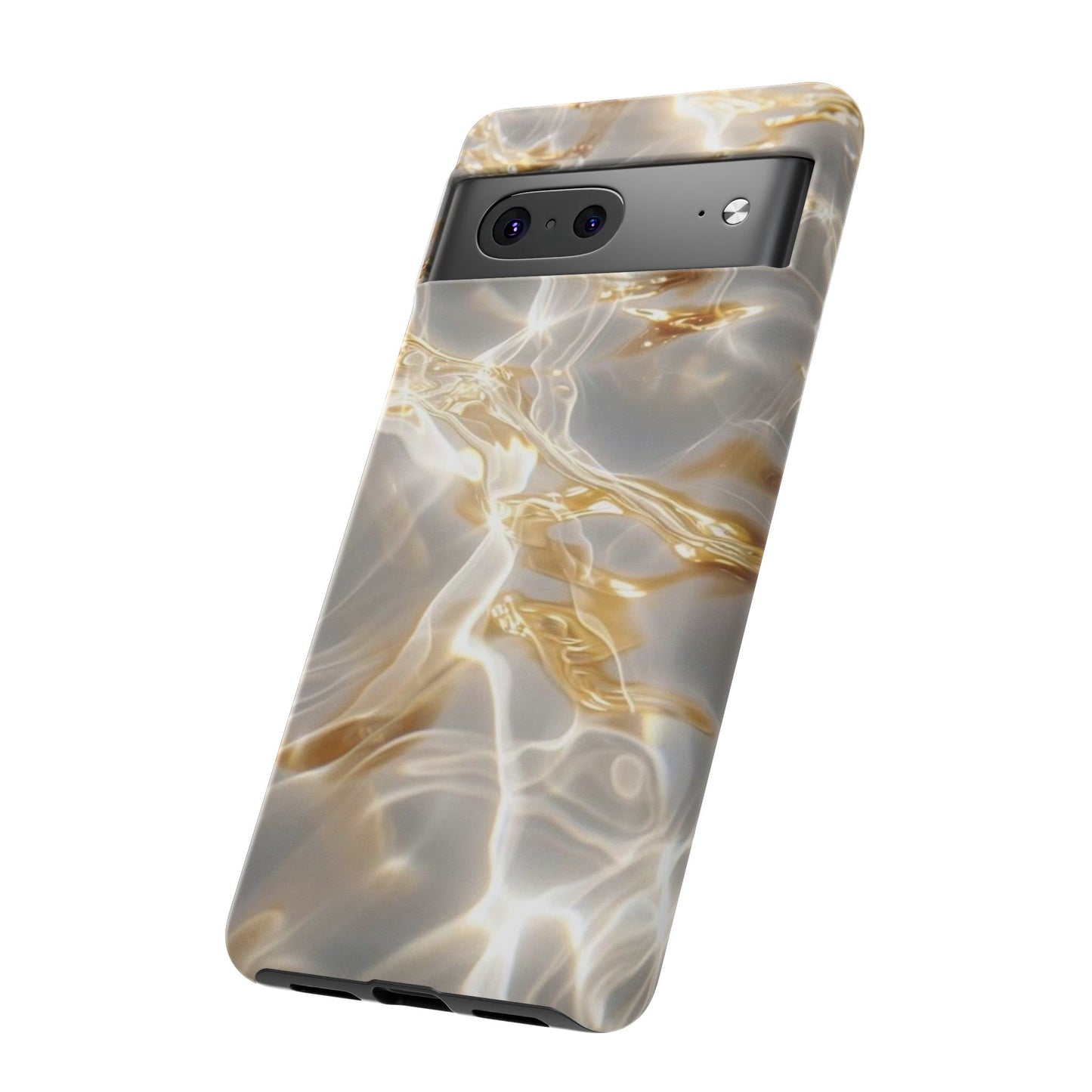 Golden Wave iPhone Case