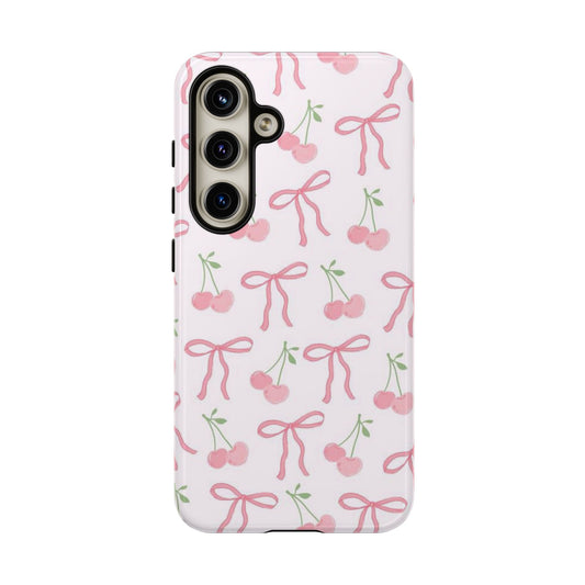 Bow & Cherries iPhone Case