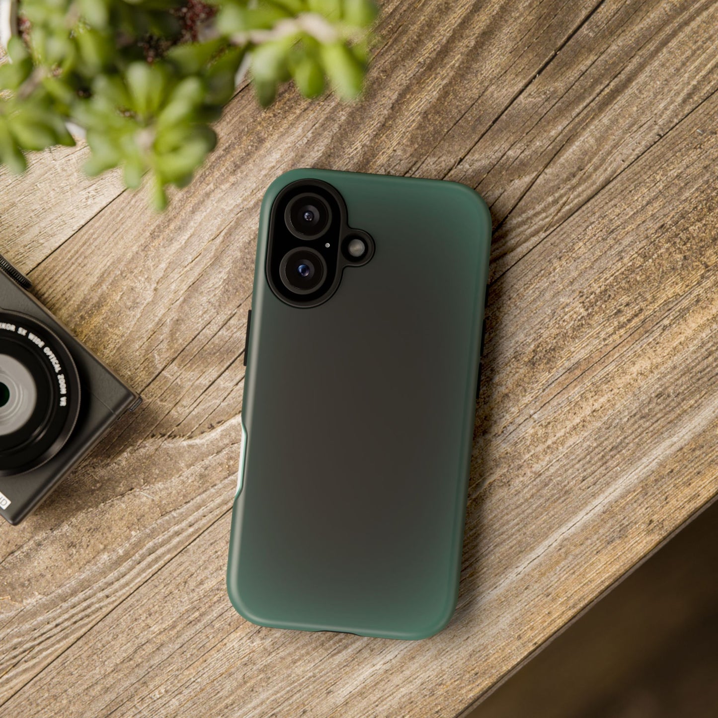 Midnight Green Aura Phone Case