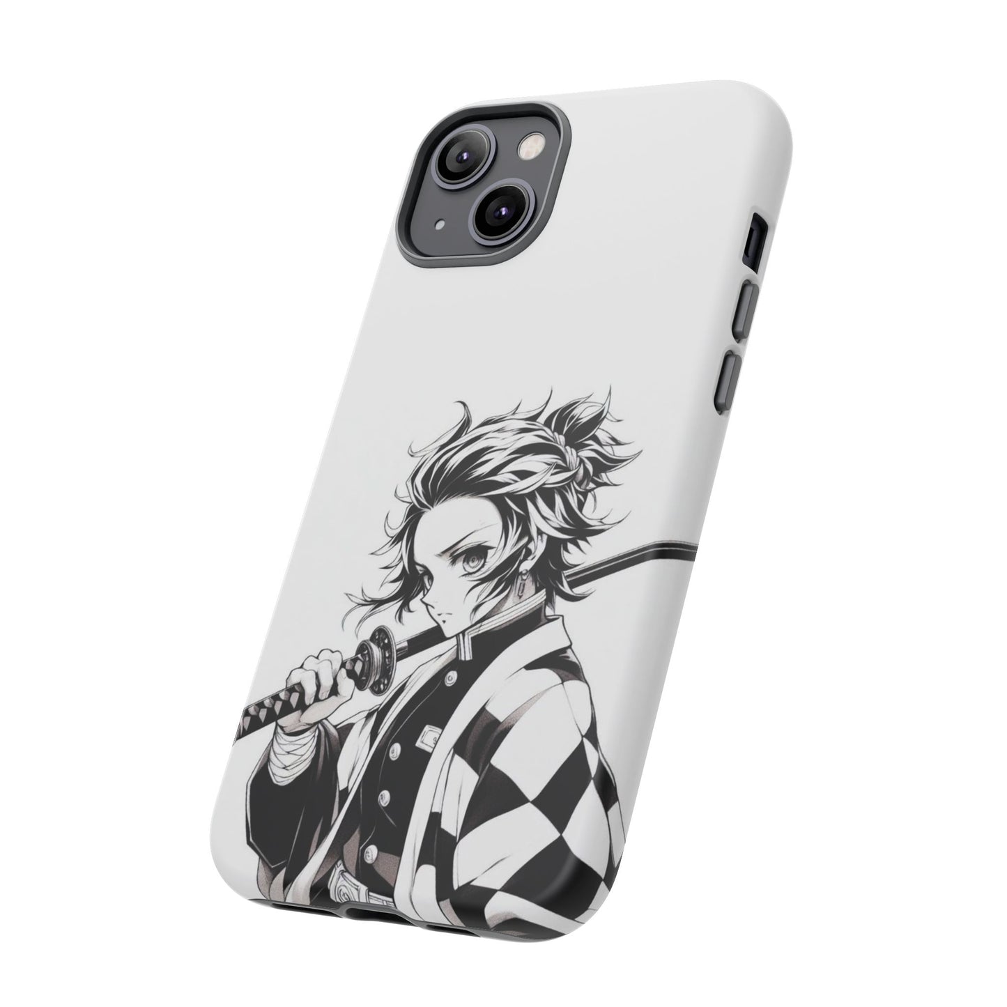 White Kamado Tanjiro Phone Case