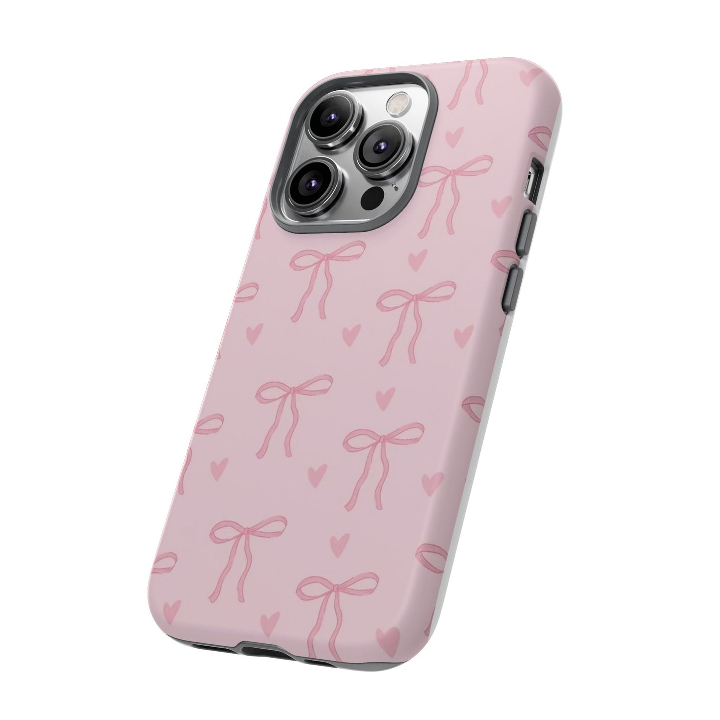 Bows and Hearts iPhone Case