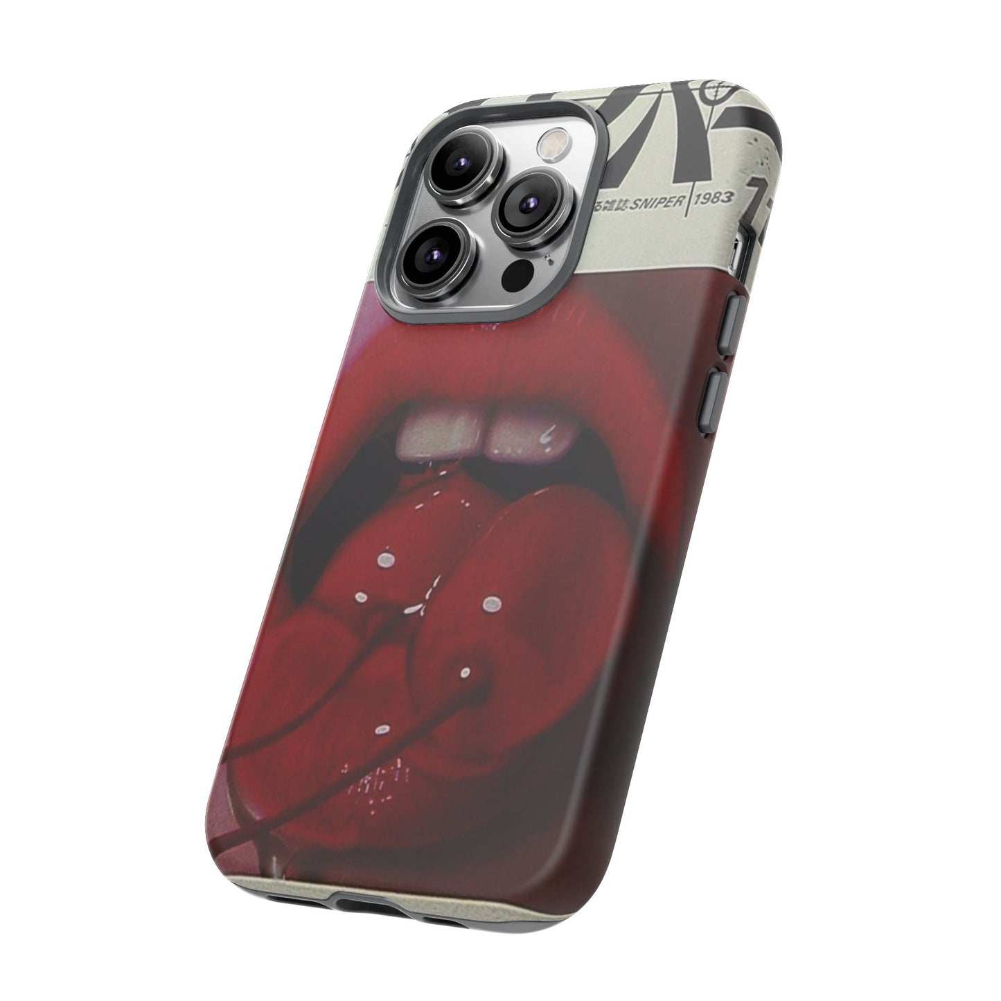 Cherry Lips iPhone Case