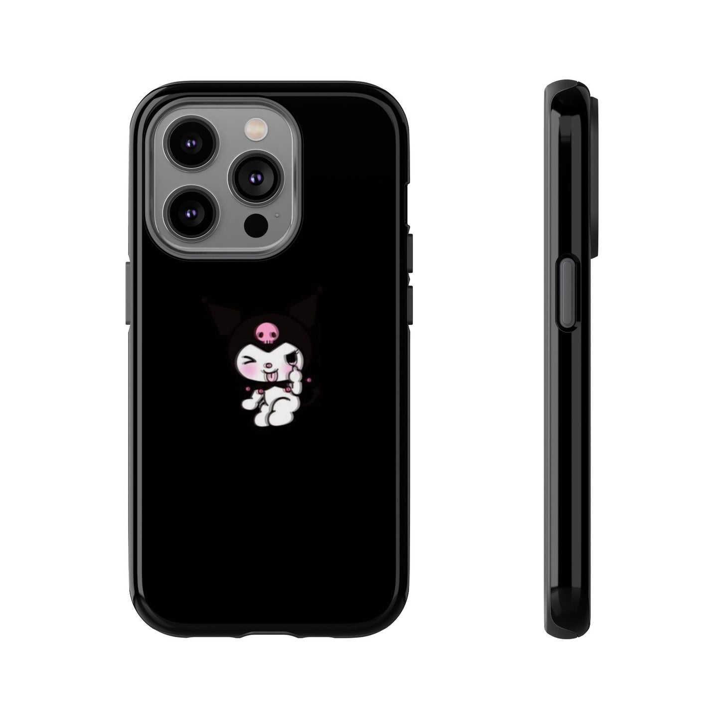 Black Kuromi Shadow Phone Case