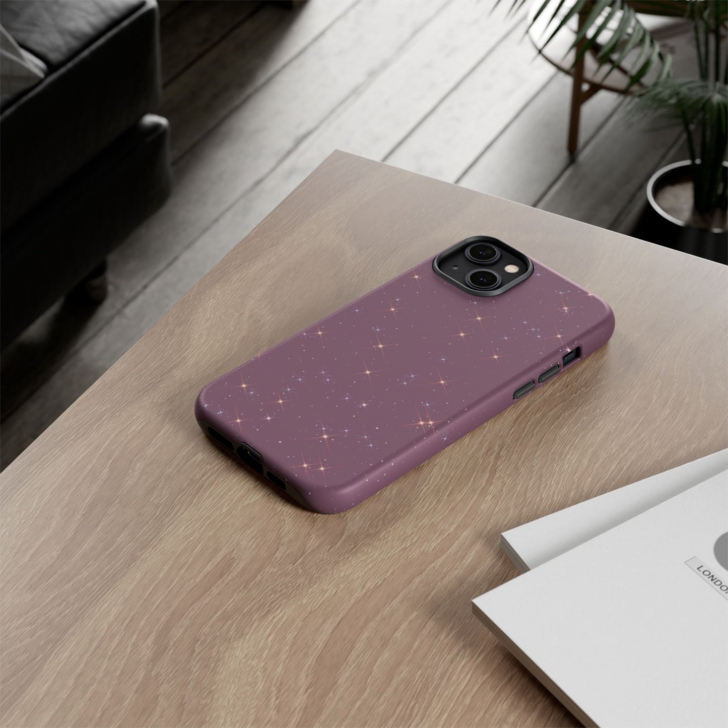 Purple Sparkles Phone Case