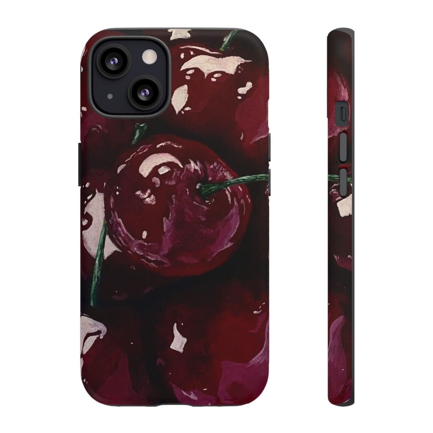 Cherry Painting iPhone Case