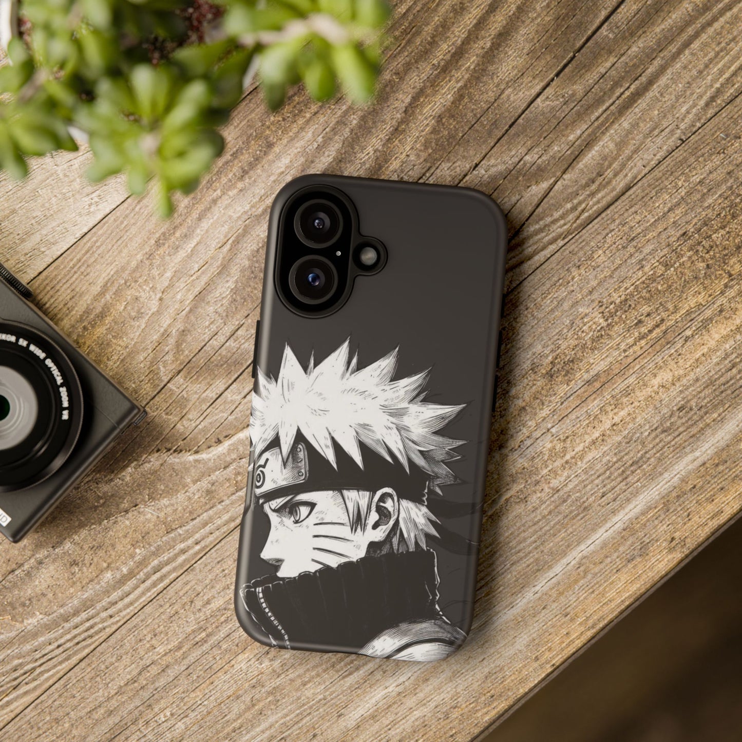 Black Naruto Clipart Phone Case