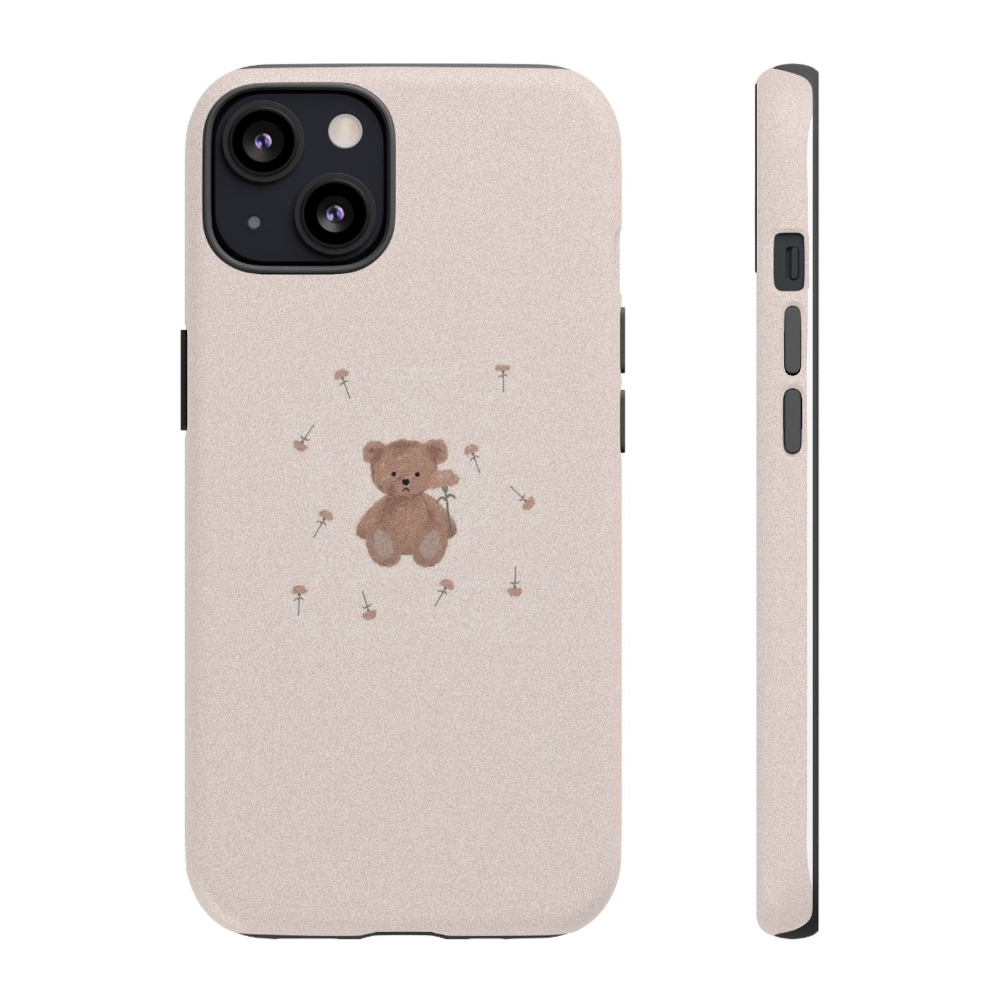 Teddy Floral iPhone Case