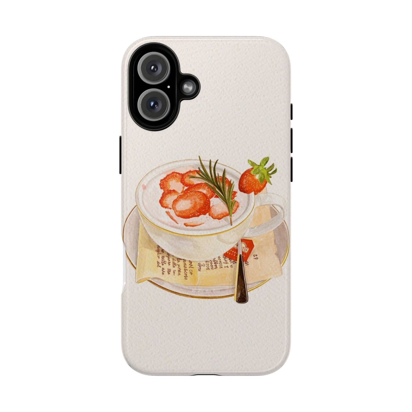 Strawberry Cream iPhone Case