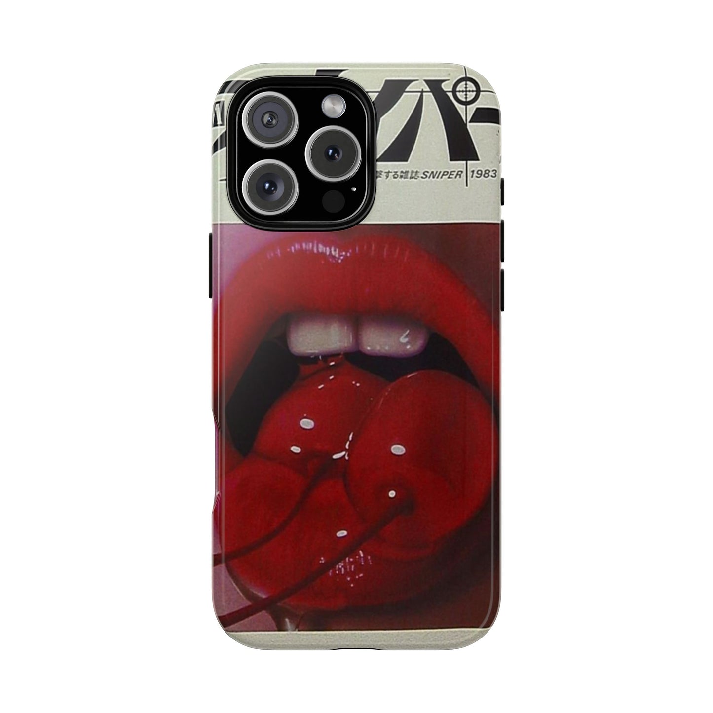 Cherry Lips iPhone Case