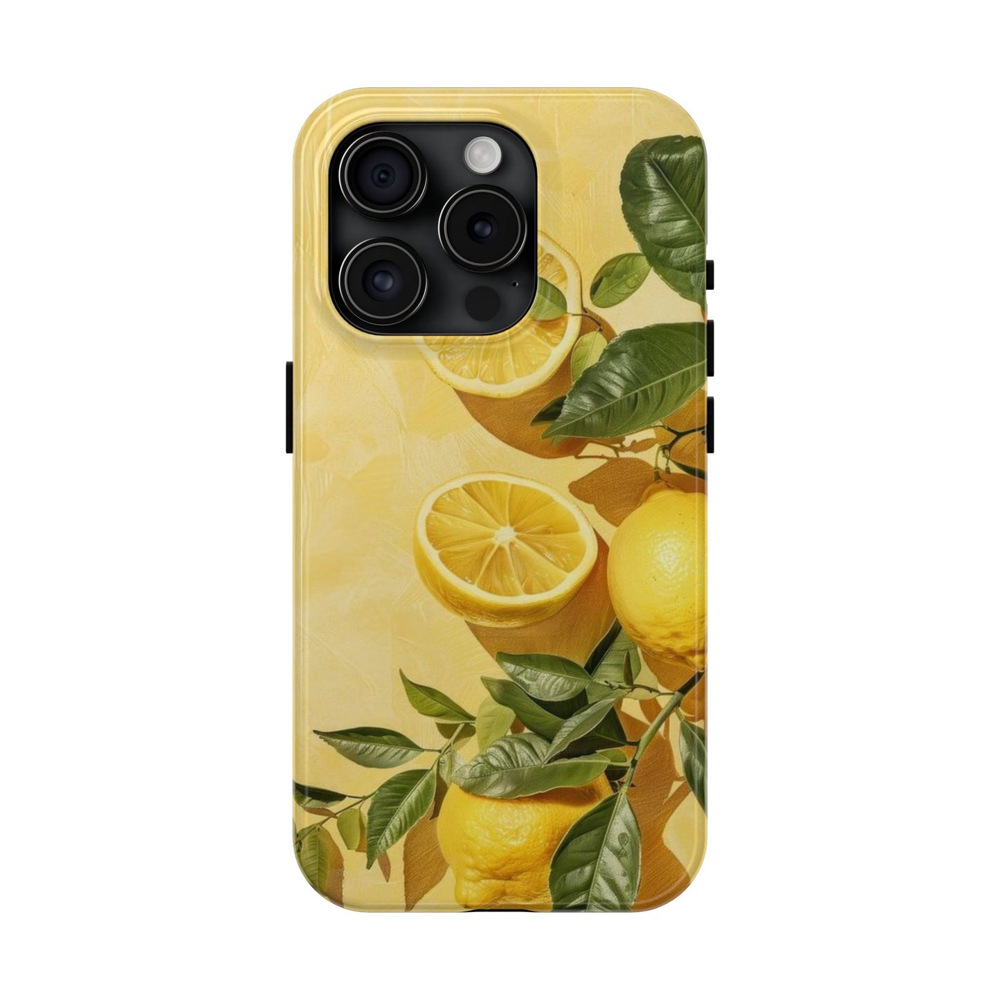 Lemon Wall iPhone Case