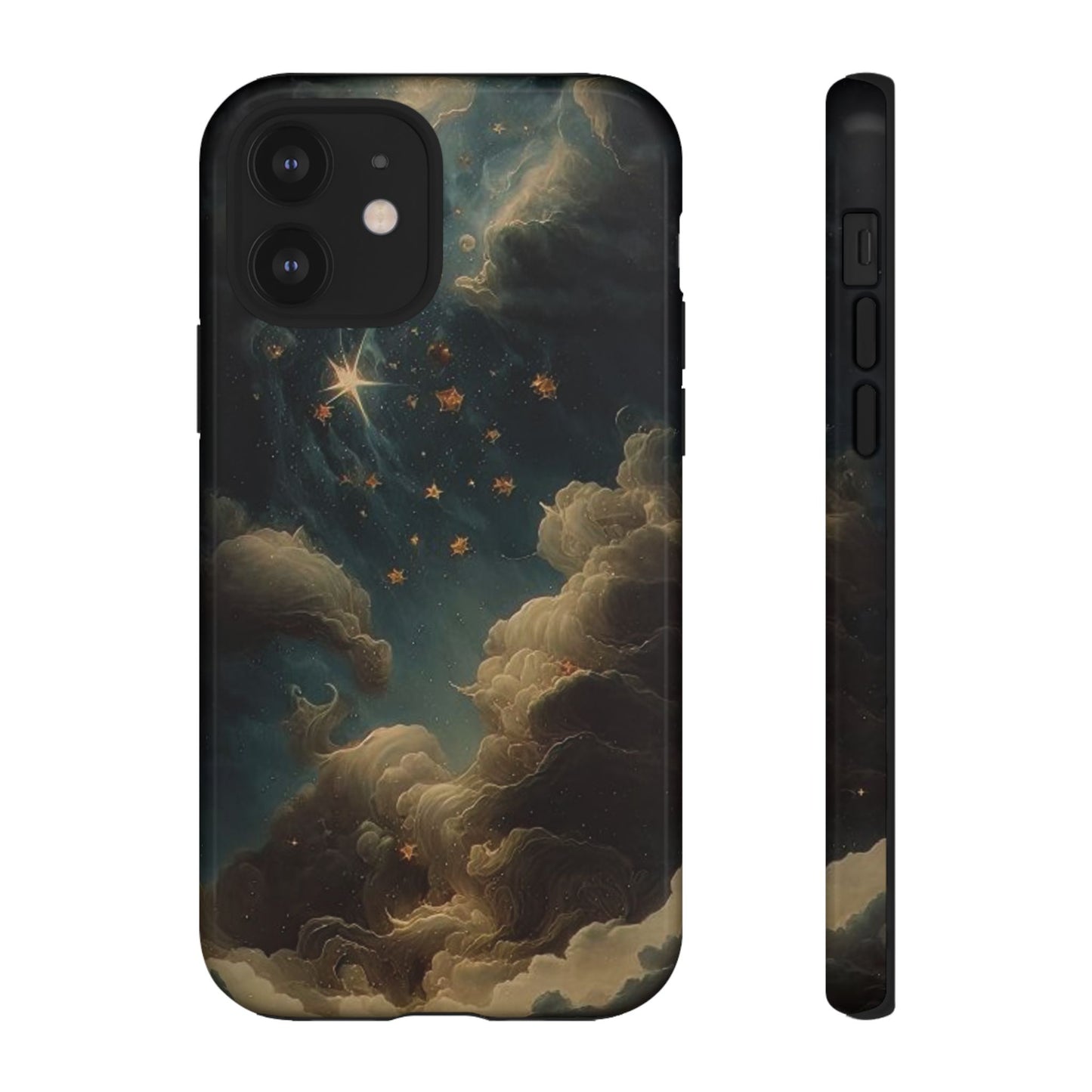 Cloudy Stars iPhone Case