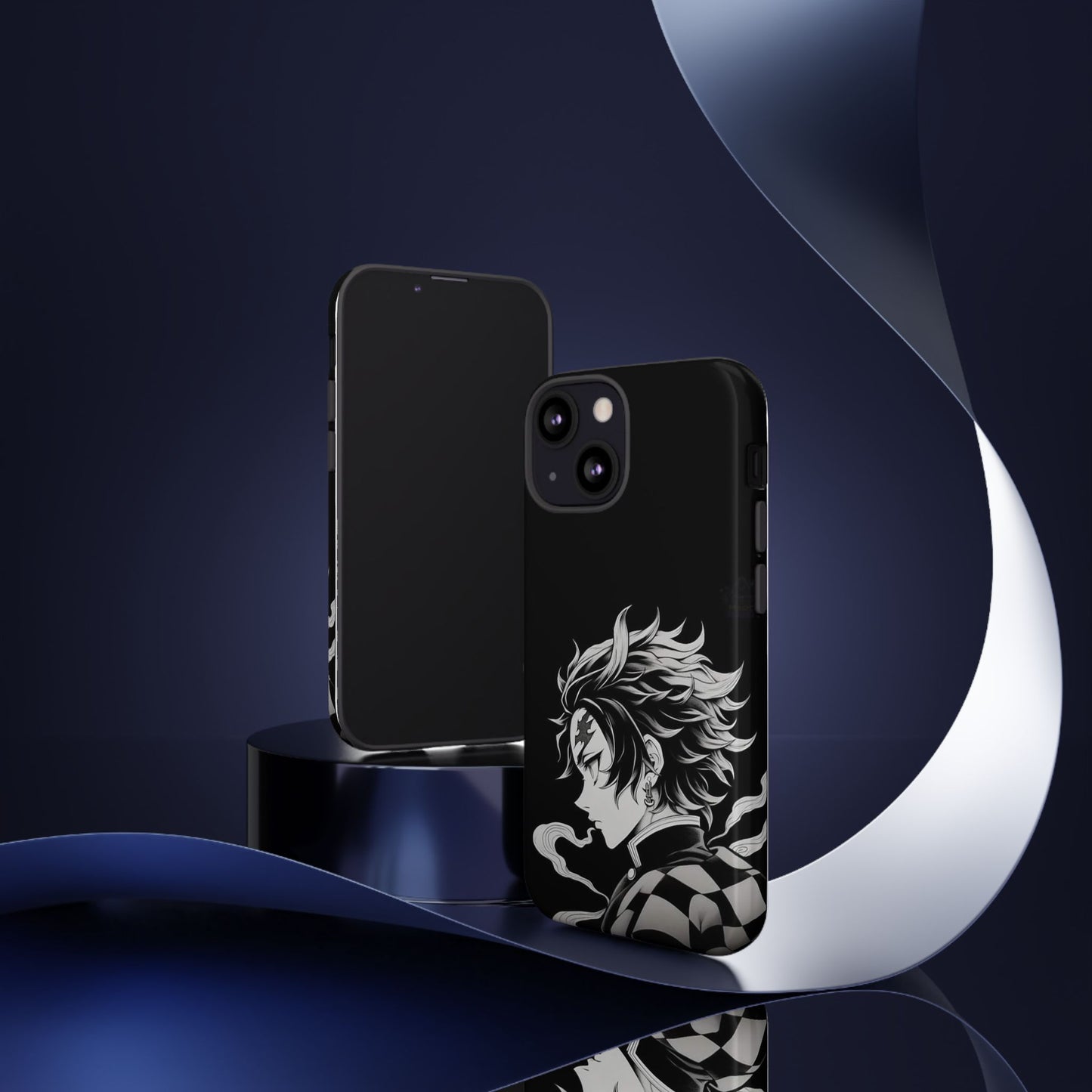 Black Kamado Tanjiro Phone Case