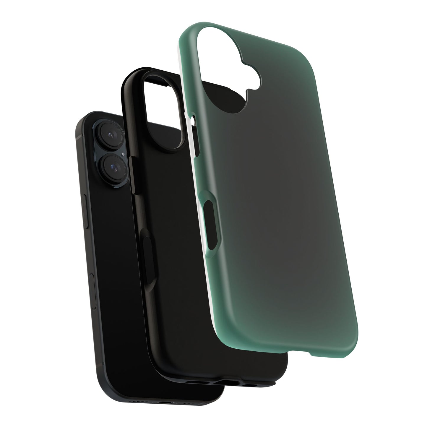 Midnight Green Aura Phone Case