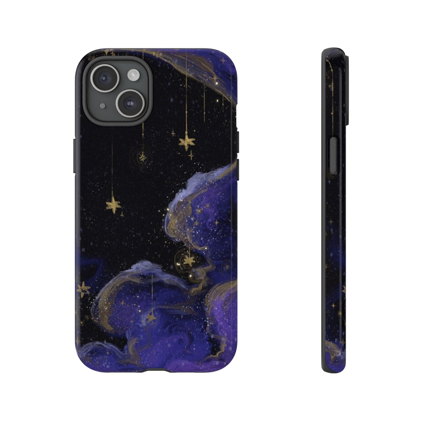 Cloudy Stars iPhone Case