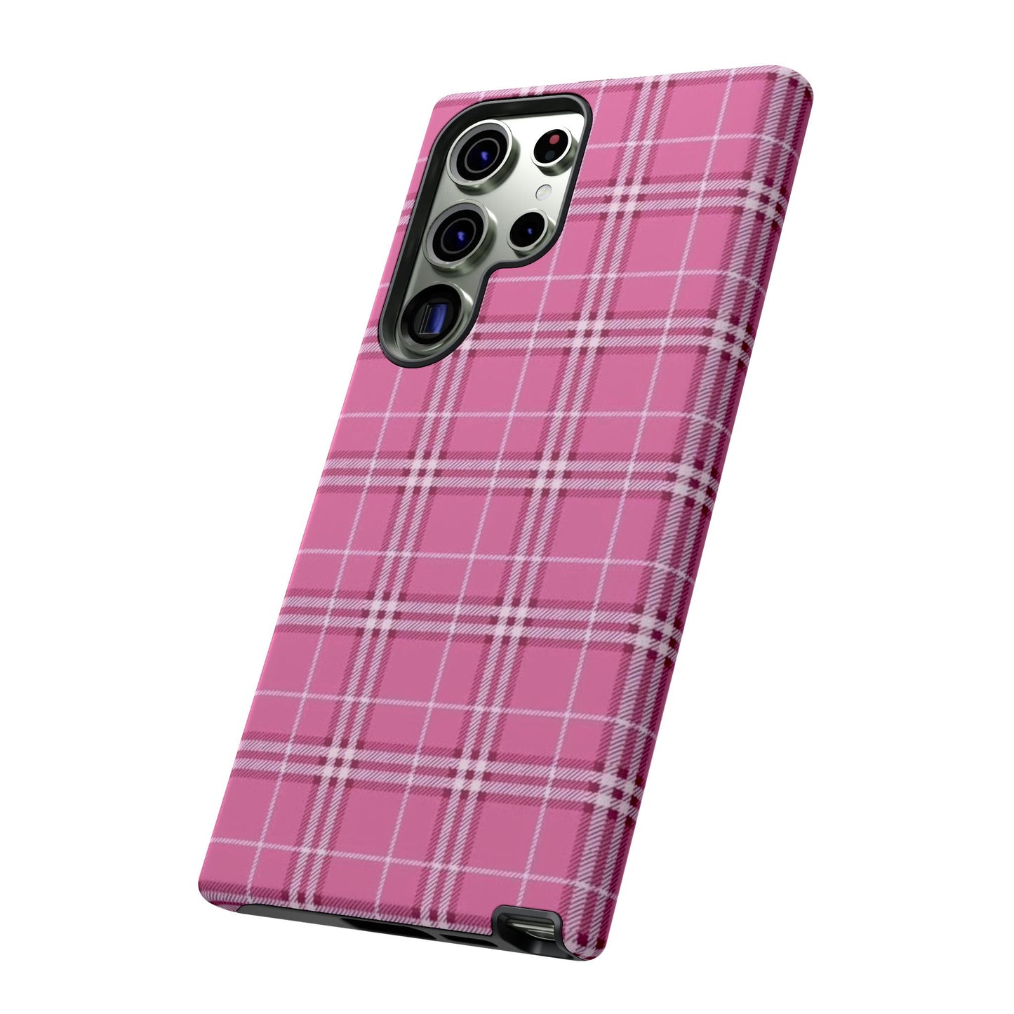 Pink Flannel iPhone Case