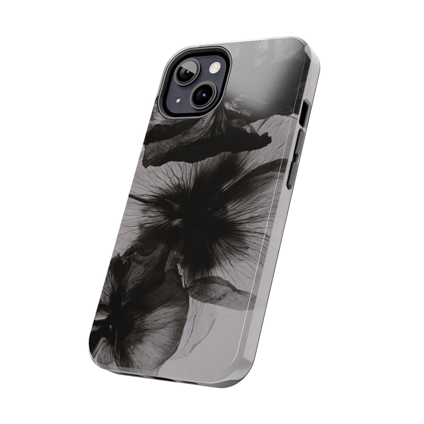 Black & White Floral iPhone Case