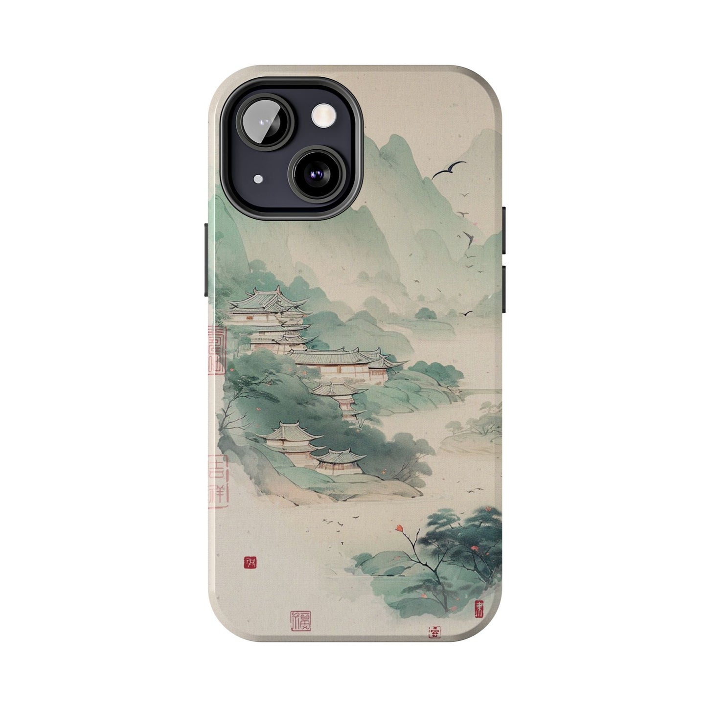 Mountain Village iPhone Case