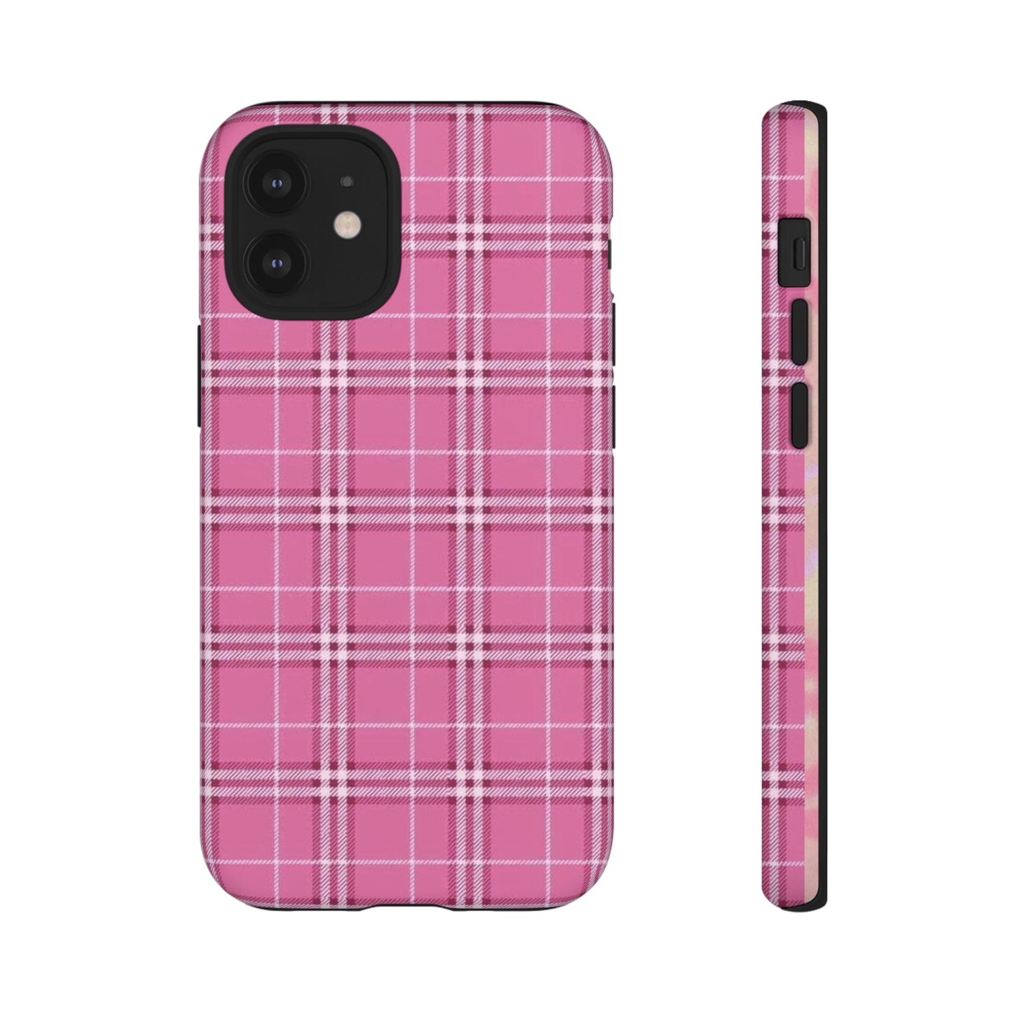 Pink Flannel iPhone Case