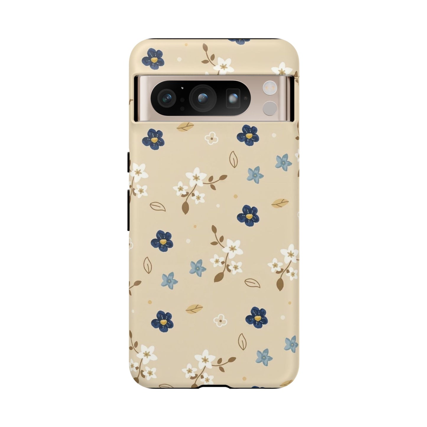 Navy Daisy Phone Case