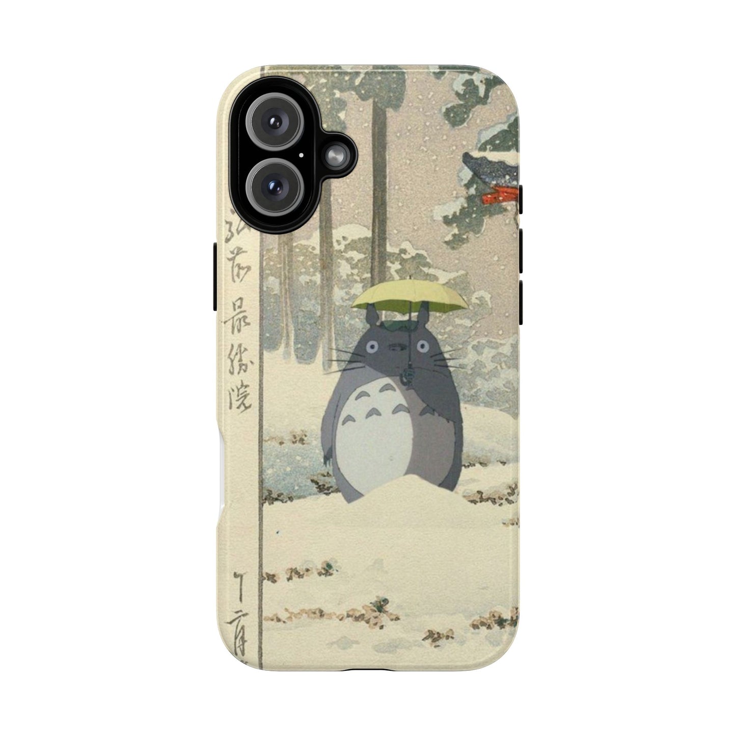 Totoro Snow iPhone Case