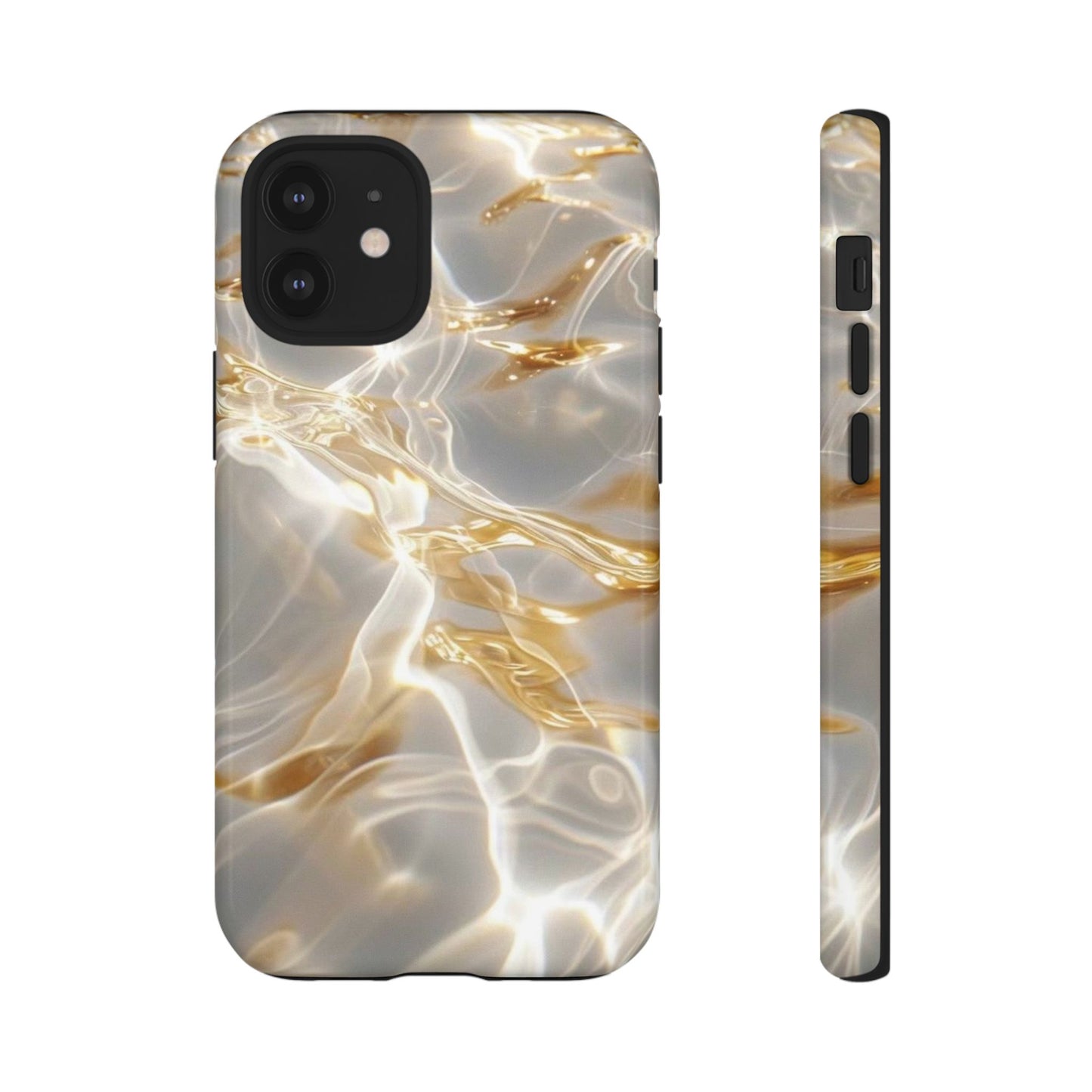 Golden Wave iPhone Case