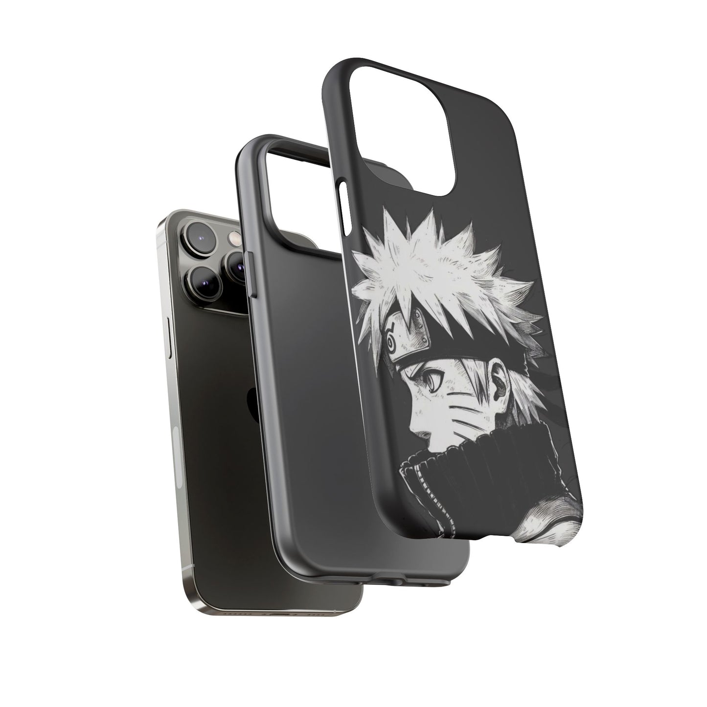 Black Naruto Clipart Phone Case