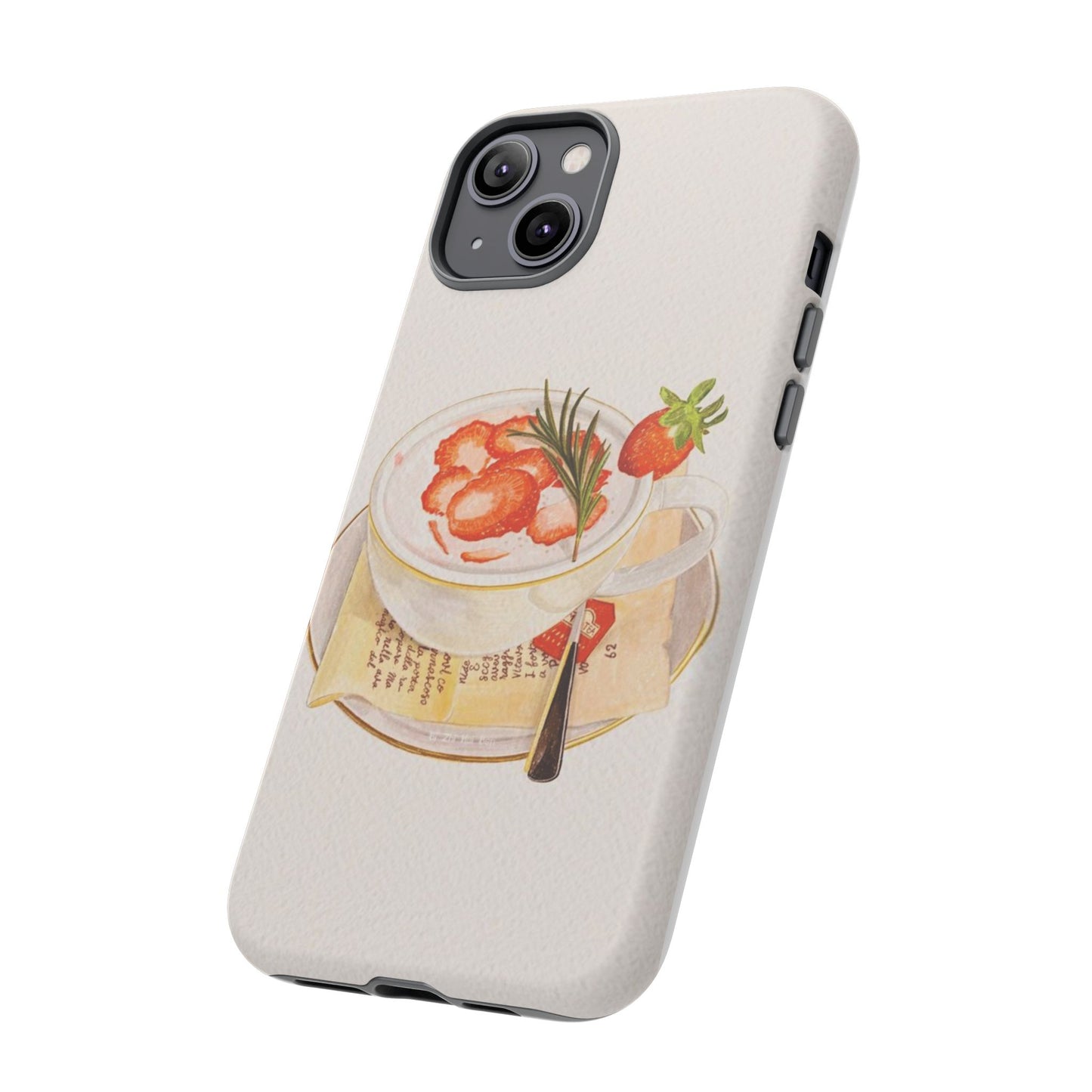 Strawberry Cream iPhone Case