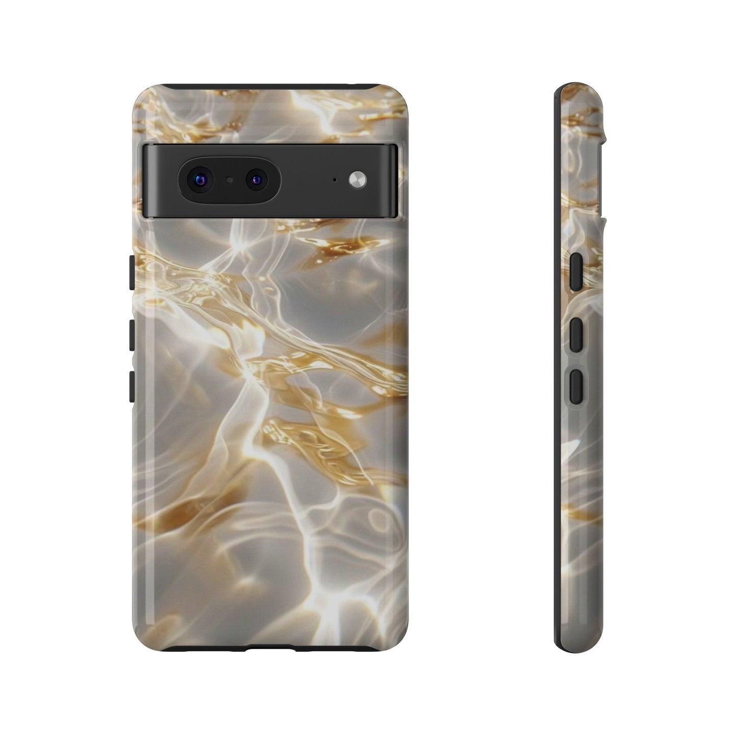 Golden Wave iPhone Case