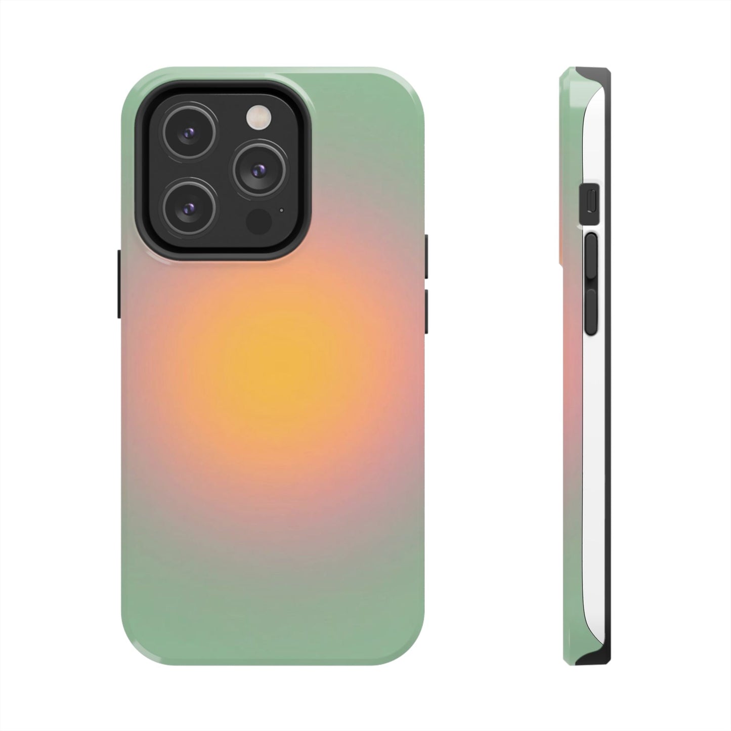 Sage & Orange iPhone Case