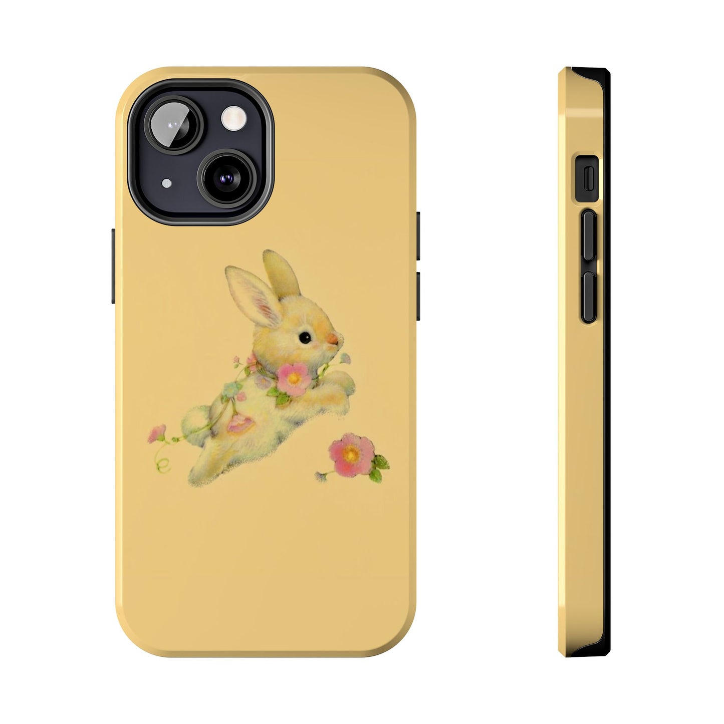 Bunny Floral iPhone Case