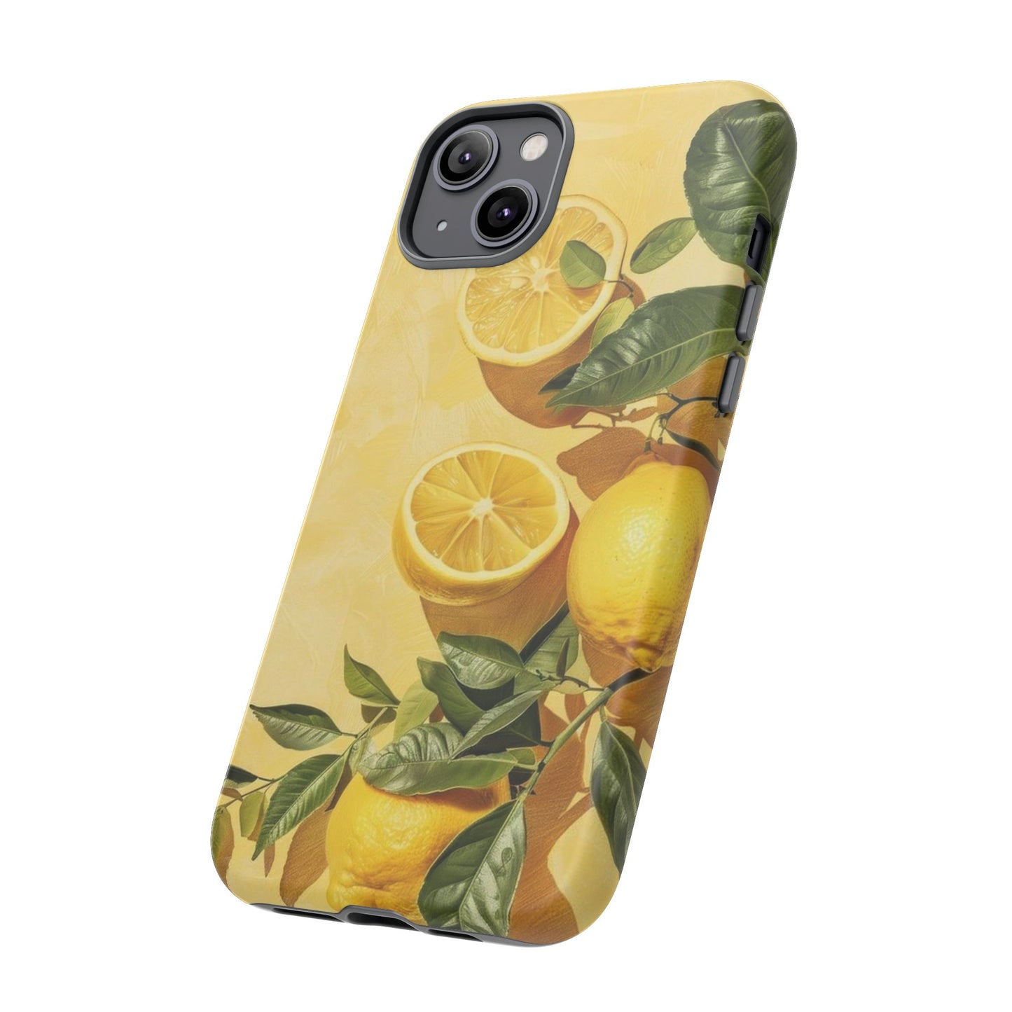 Lemon Wall iPhone Case