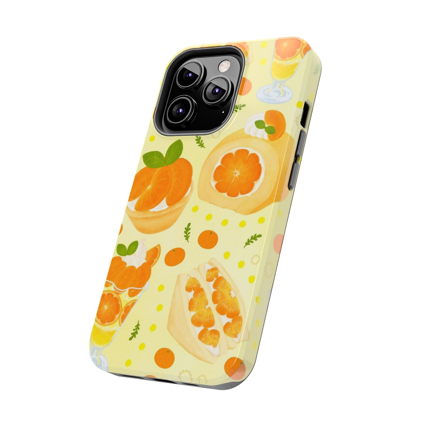 Orange Pop iPhone Case