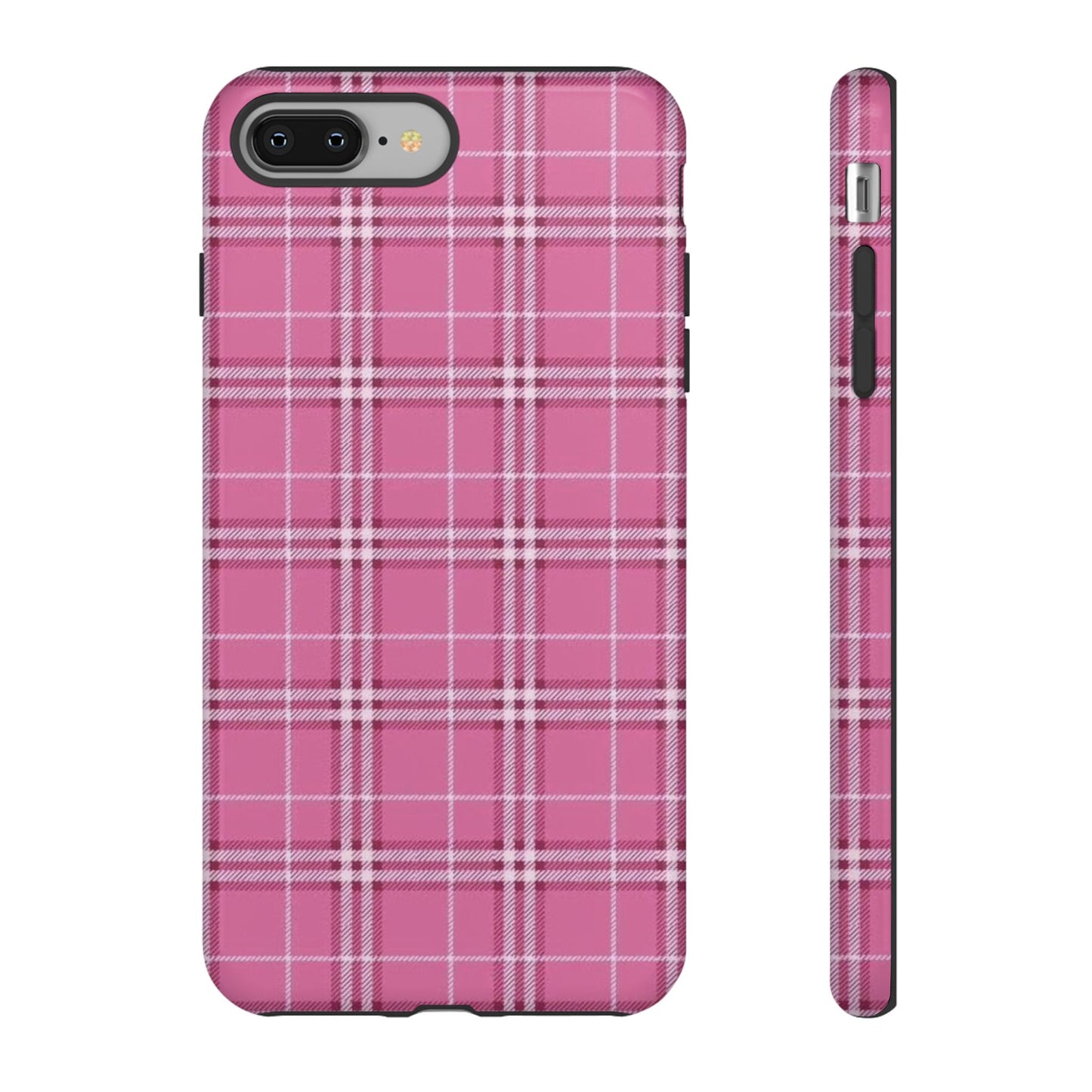 Pink Flannel iPhone Case