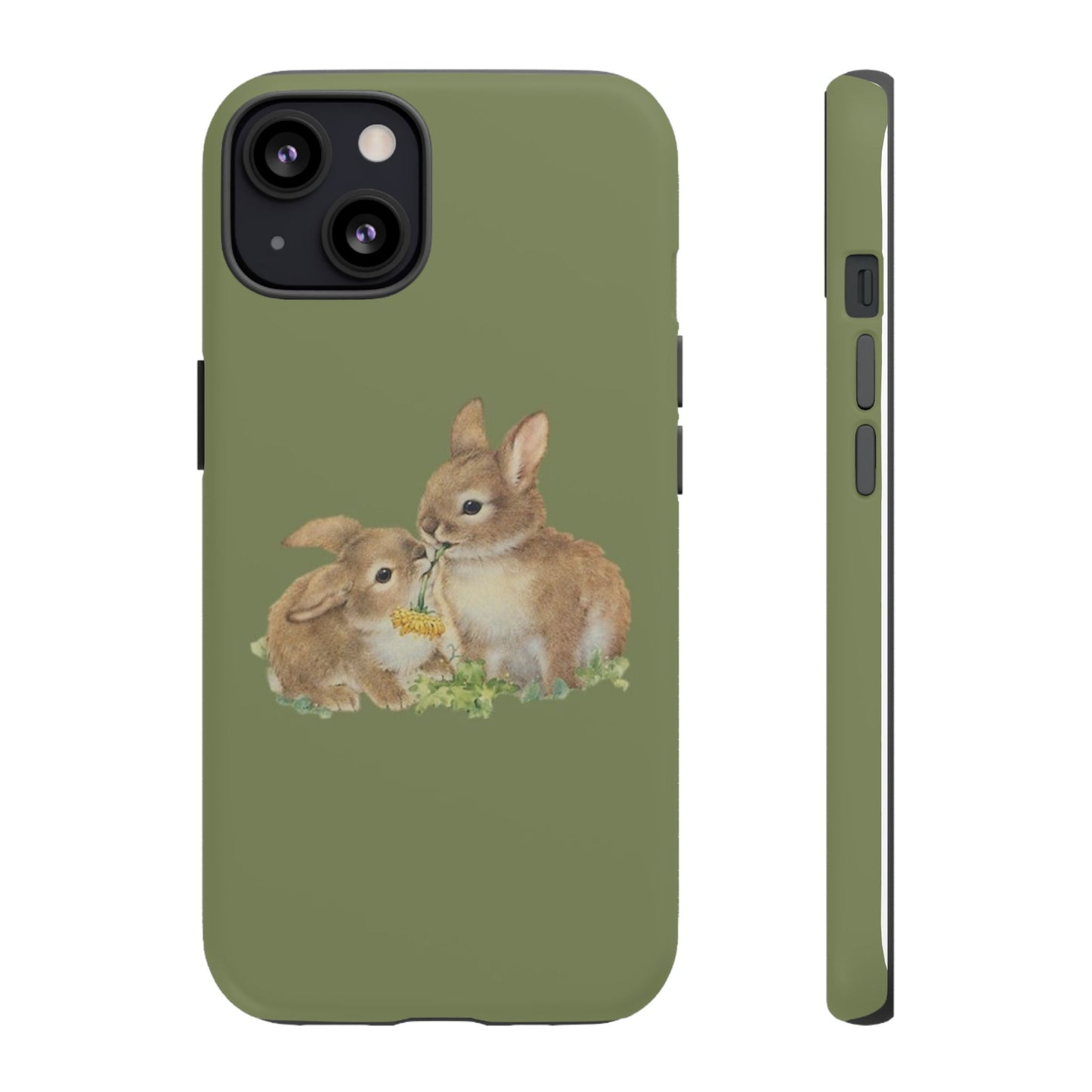 Olive Bunnies Phone Cases