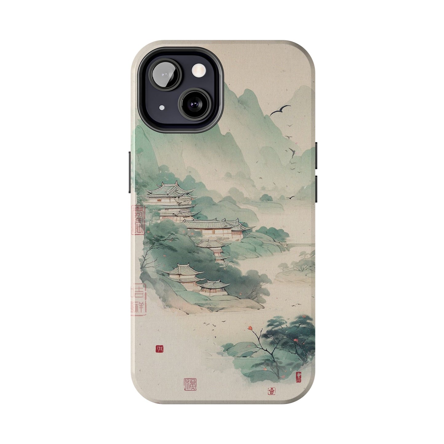 Mountain Village iPhone Case