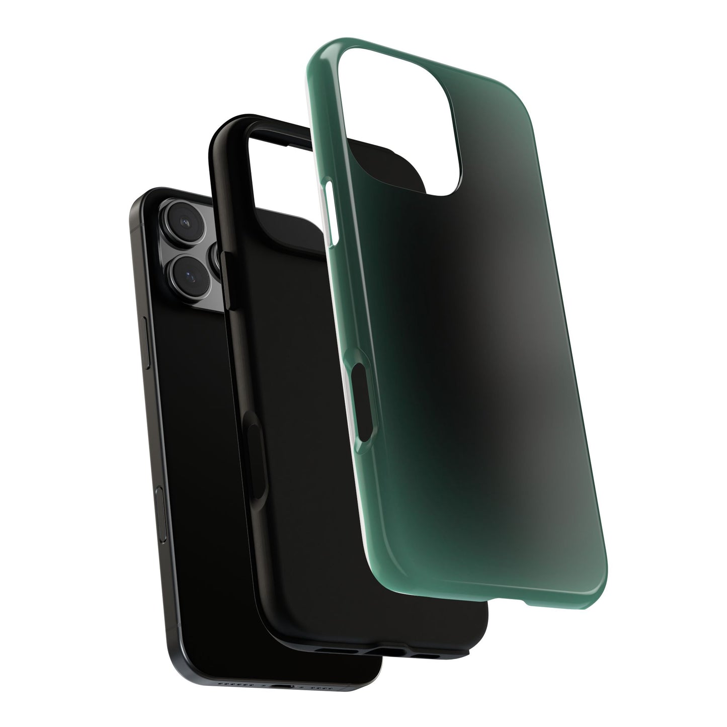 Midnight Green Aura Phone Case