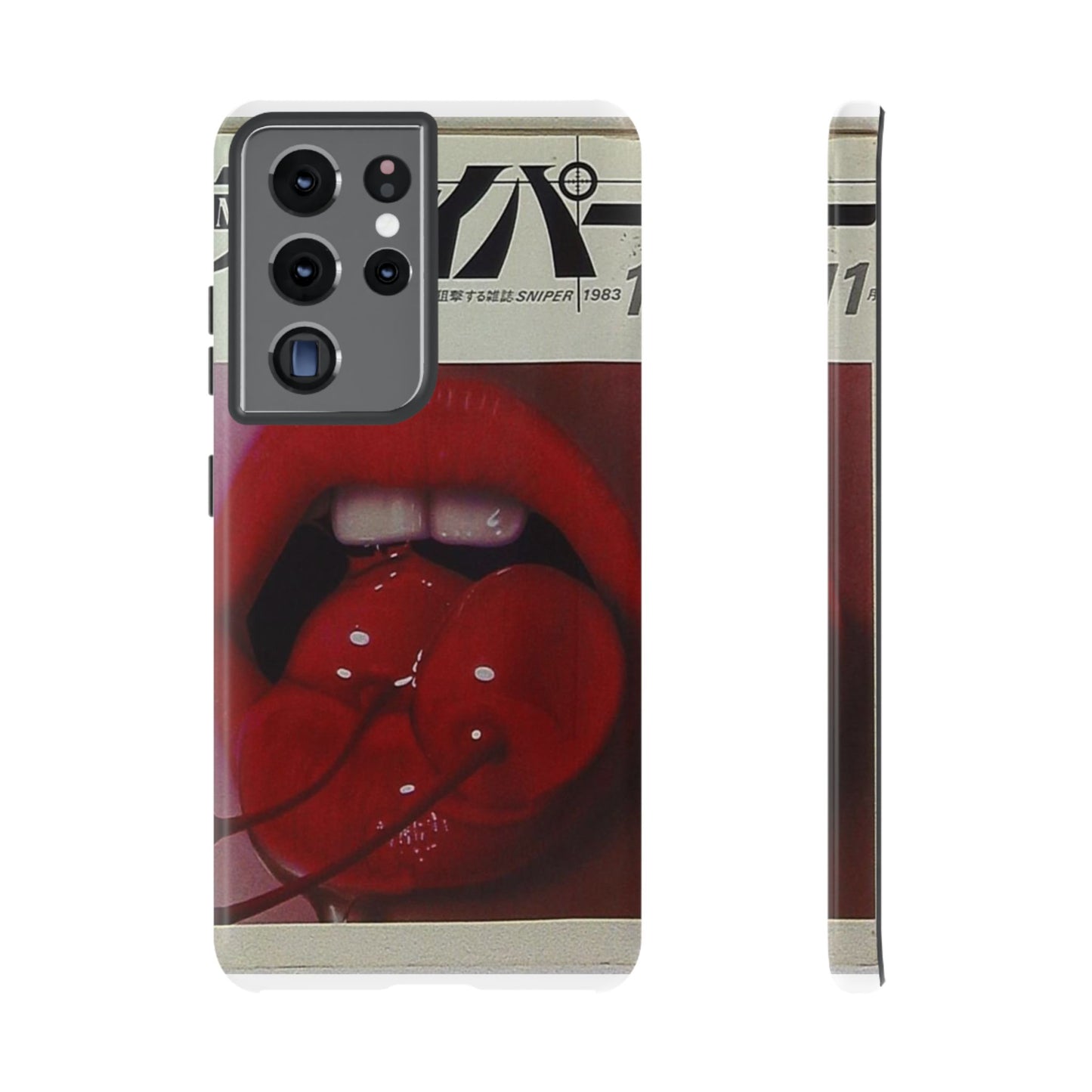 Cherry Lips iPhone Case