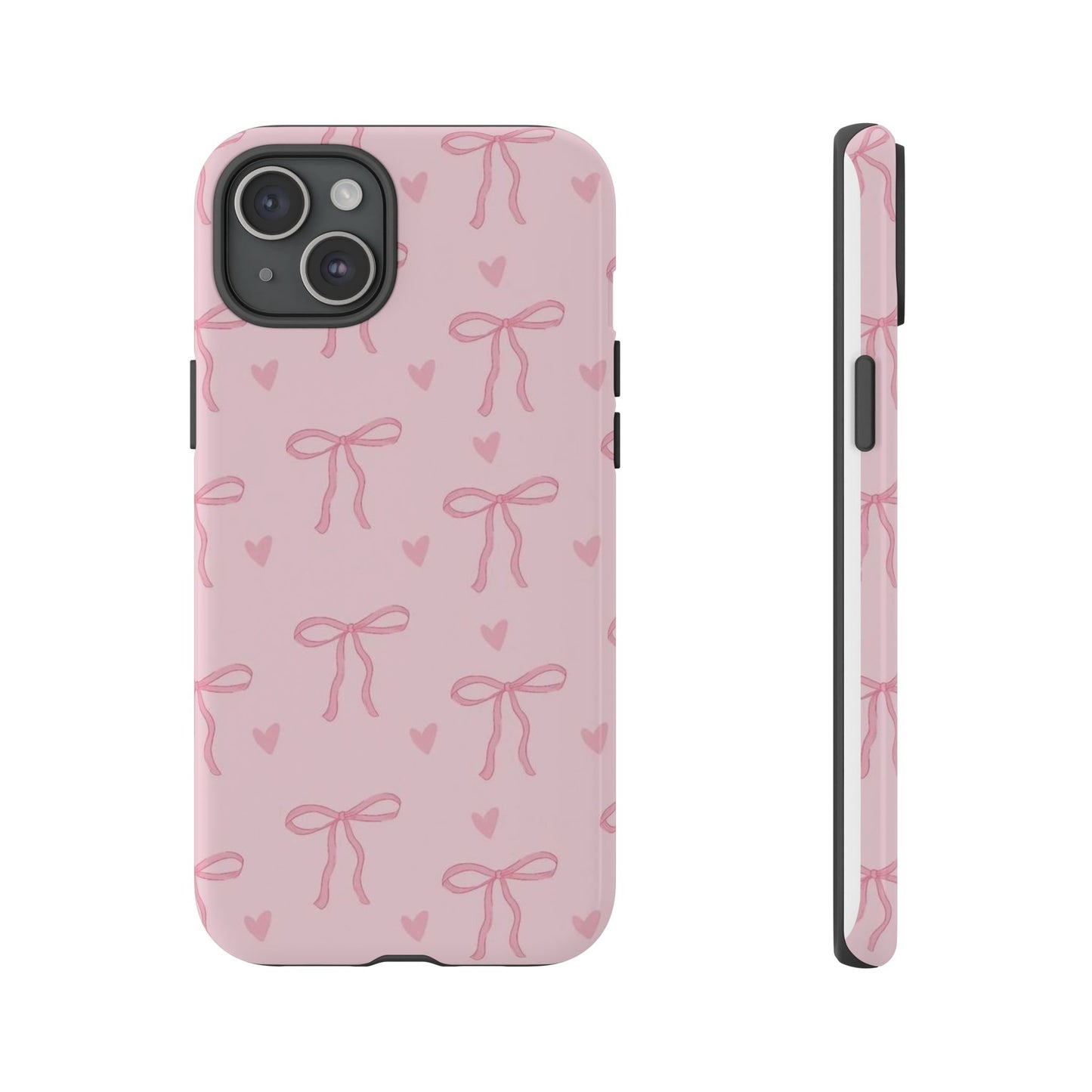 Bows and Hearts iPhone Case