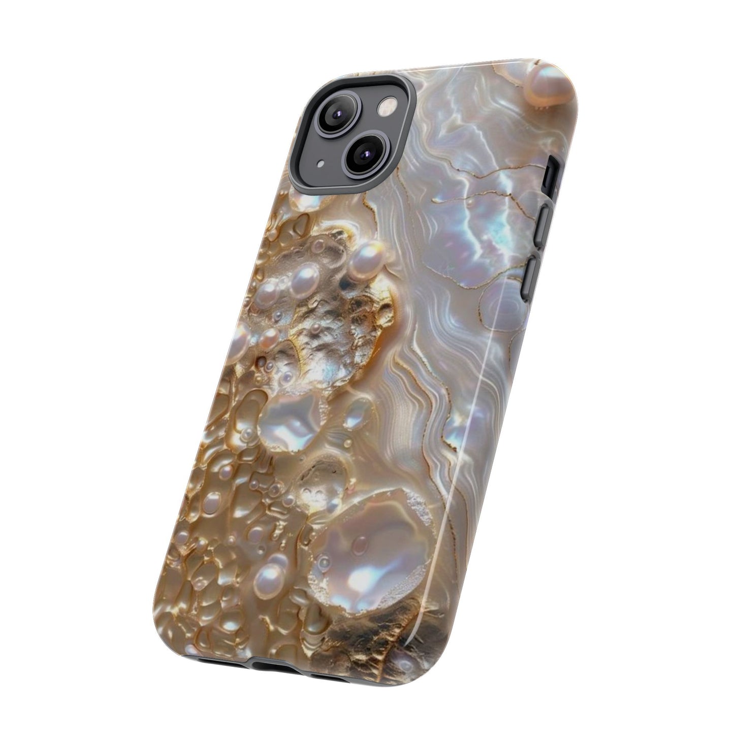 Golden Pearl iPhone Case