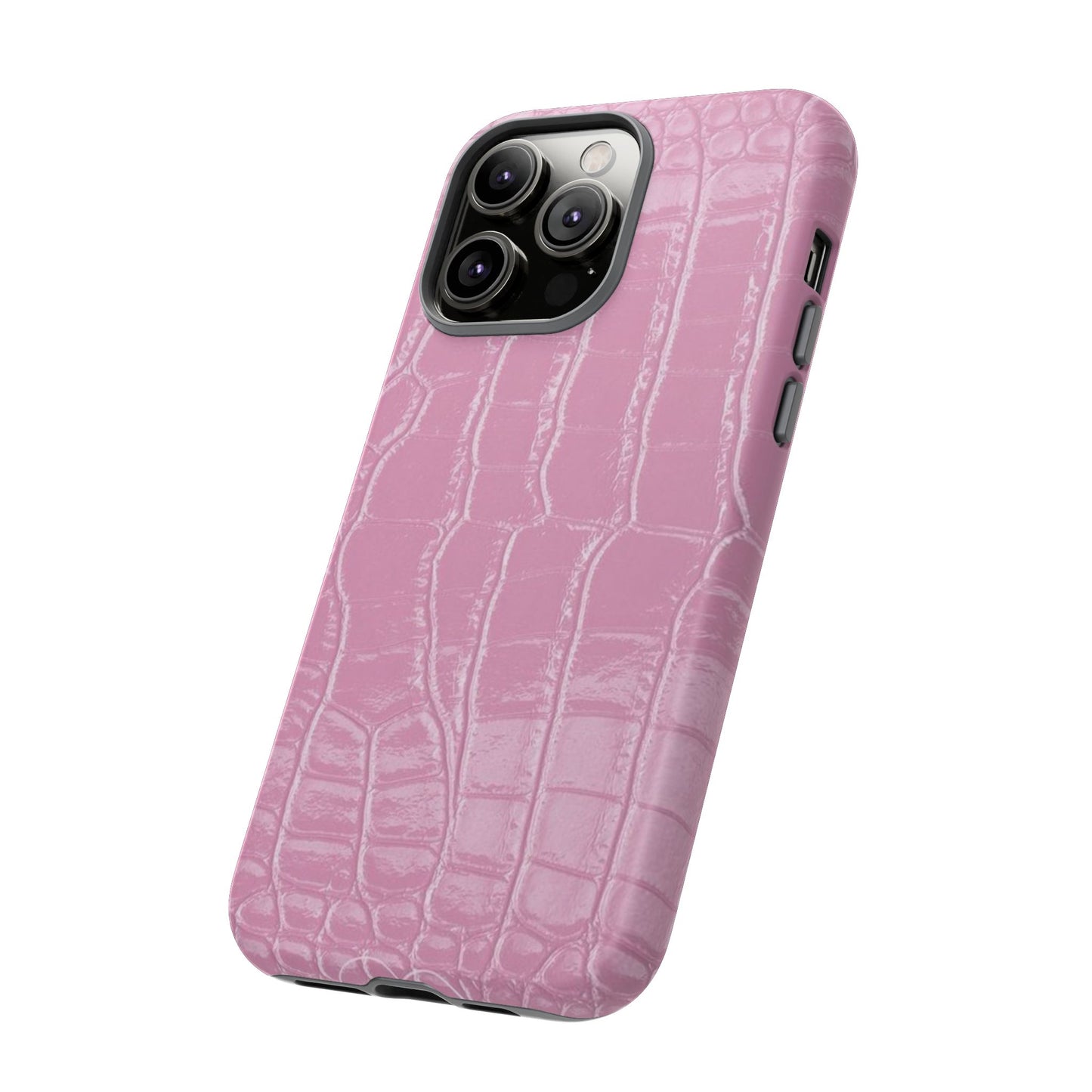 Pink Leather iPhone Case