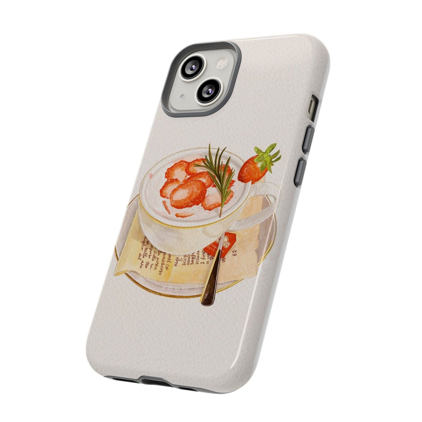 Strawberry Cream iPhone Case