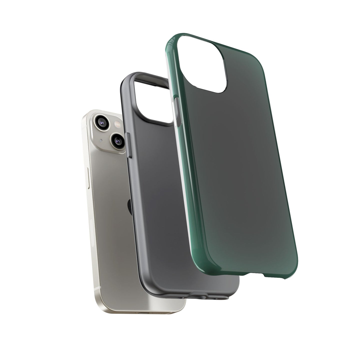 Midnight Green Aura Phone Case