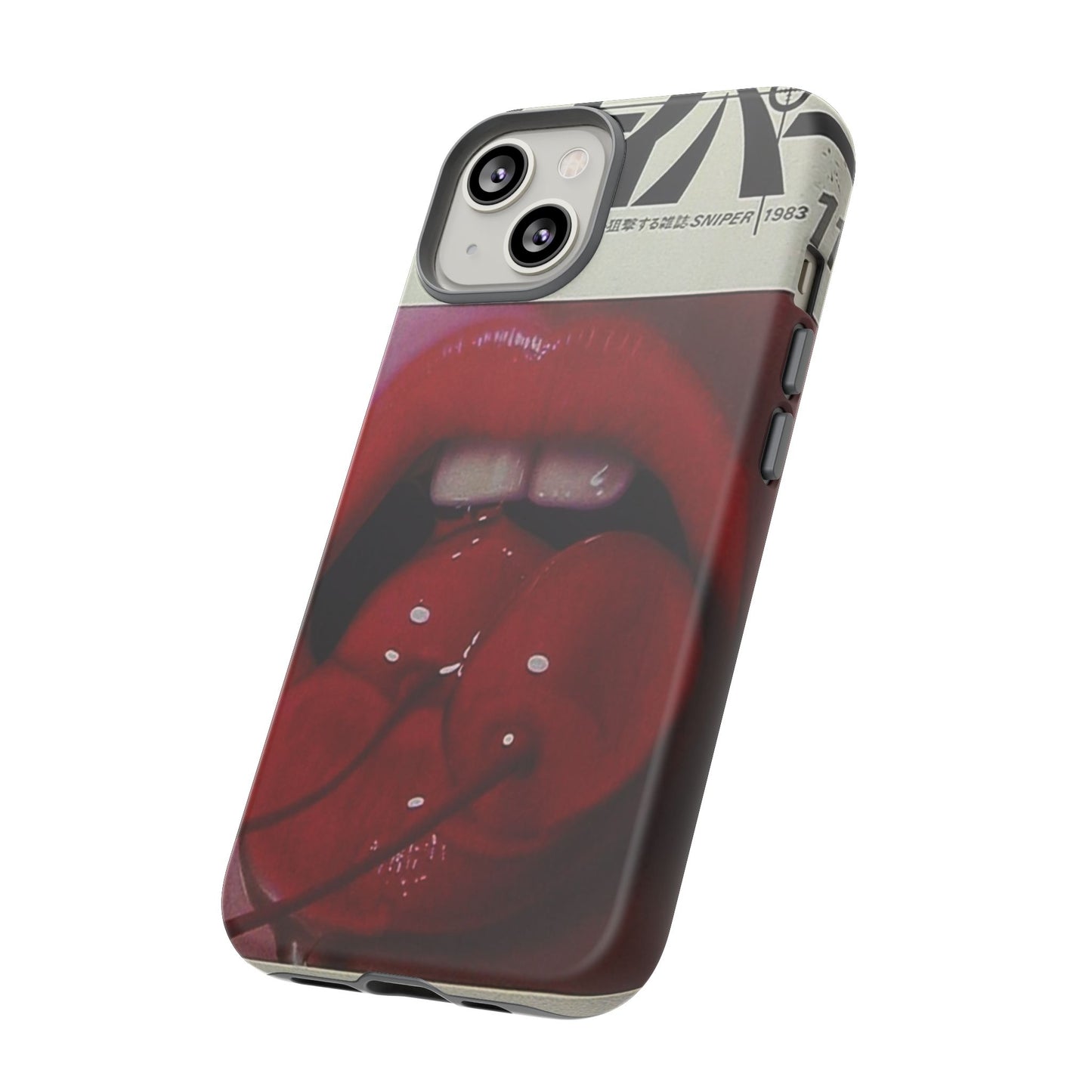 Cherry Lips iPhone Case