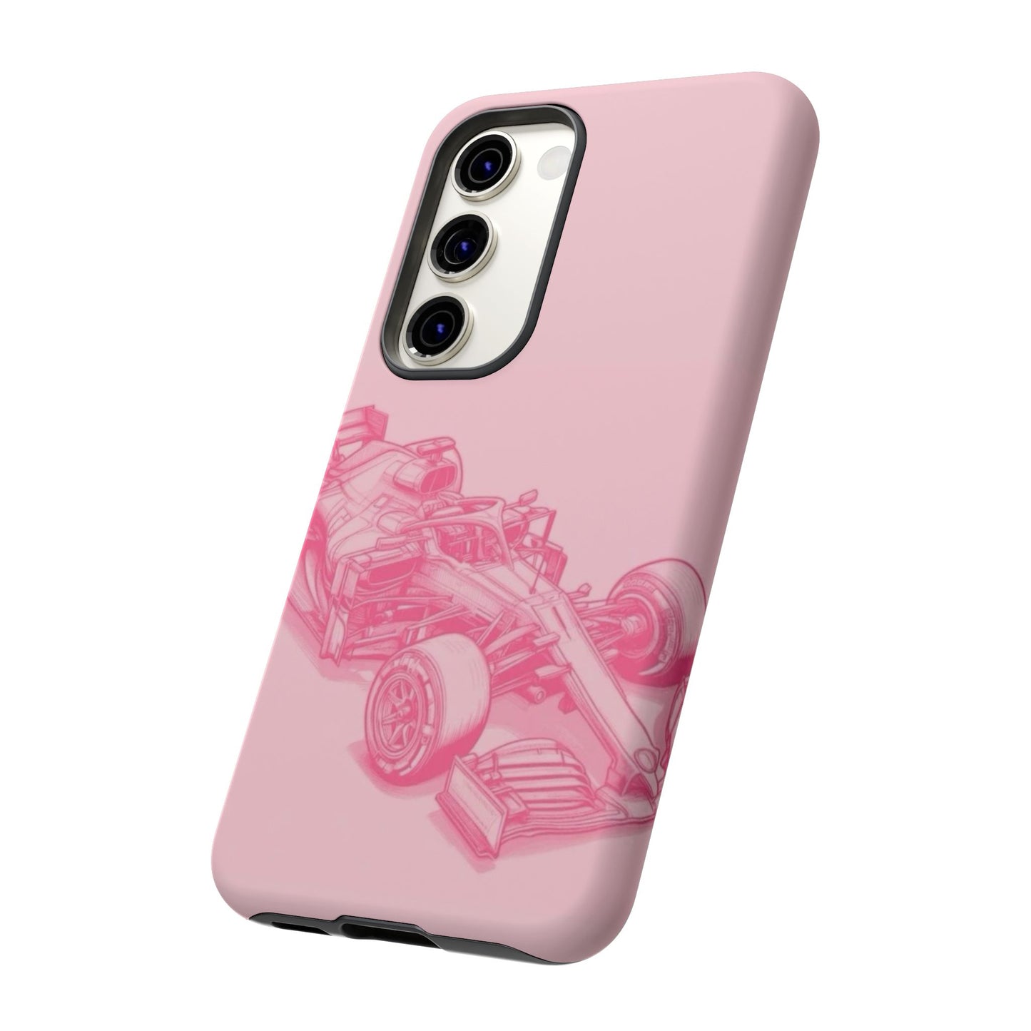 Pink Racecar iPhone Case