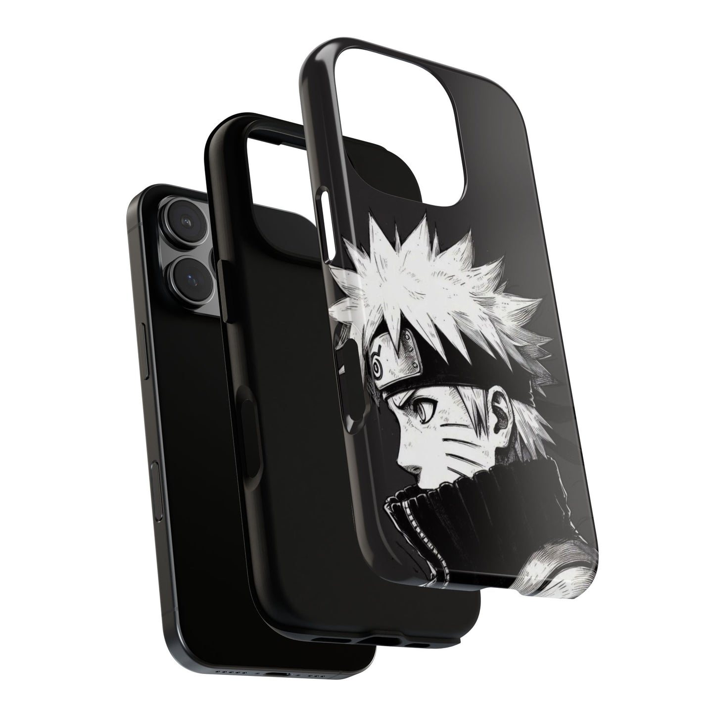 Black Naruto Clipart Phone Case