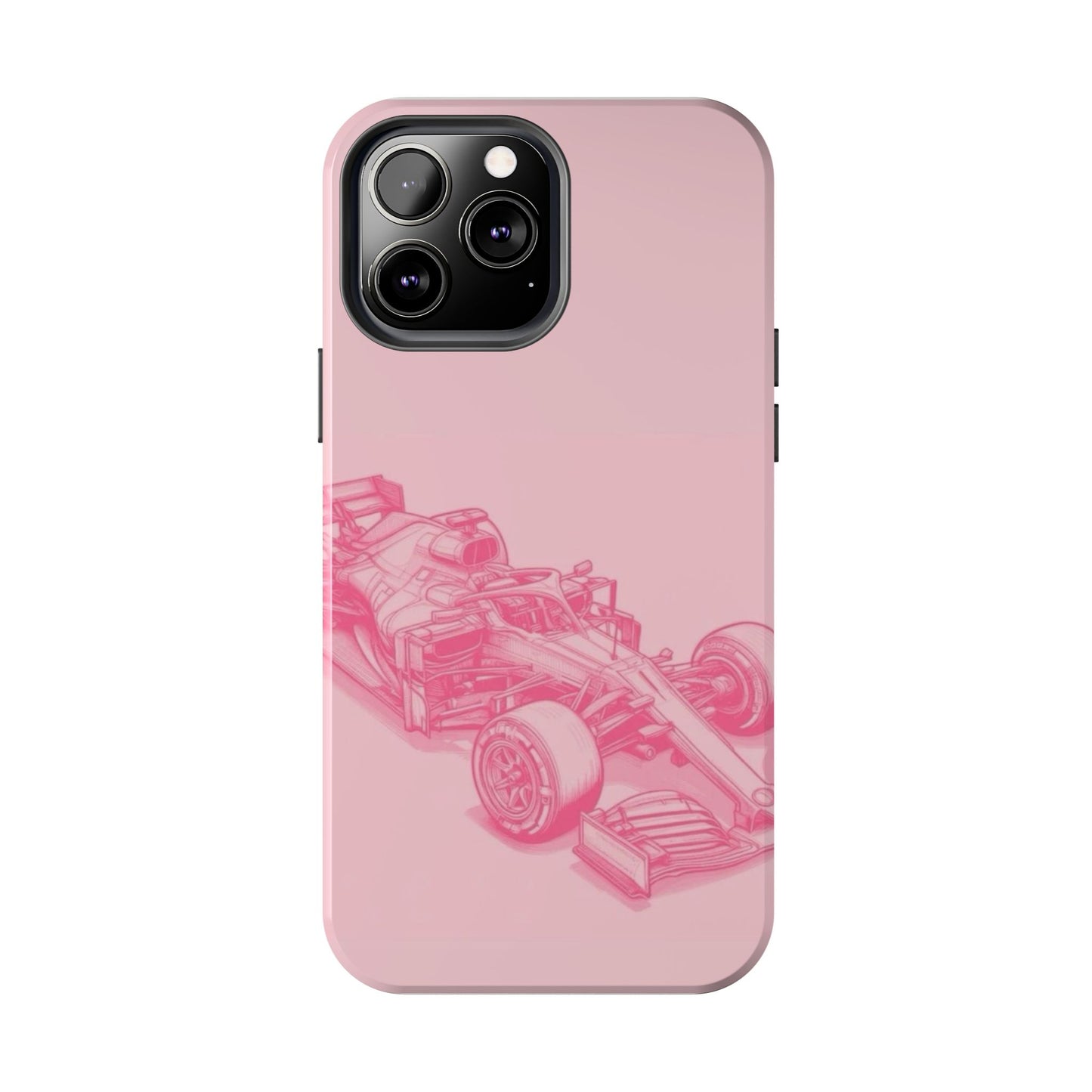 Pink Racecar iPhone Case